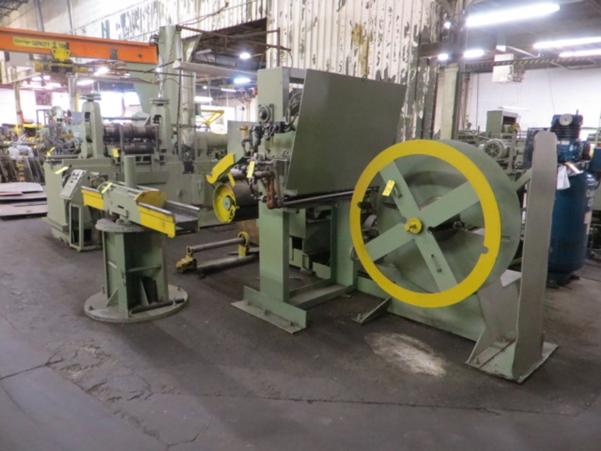 36" SLITTING LINE (INCLUDES LOTS# 24A THROUGH 24E)