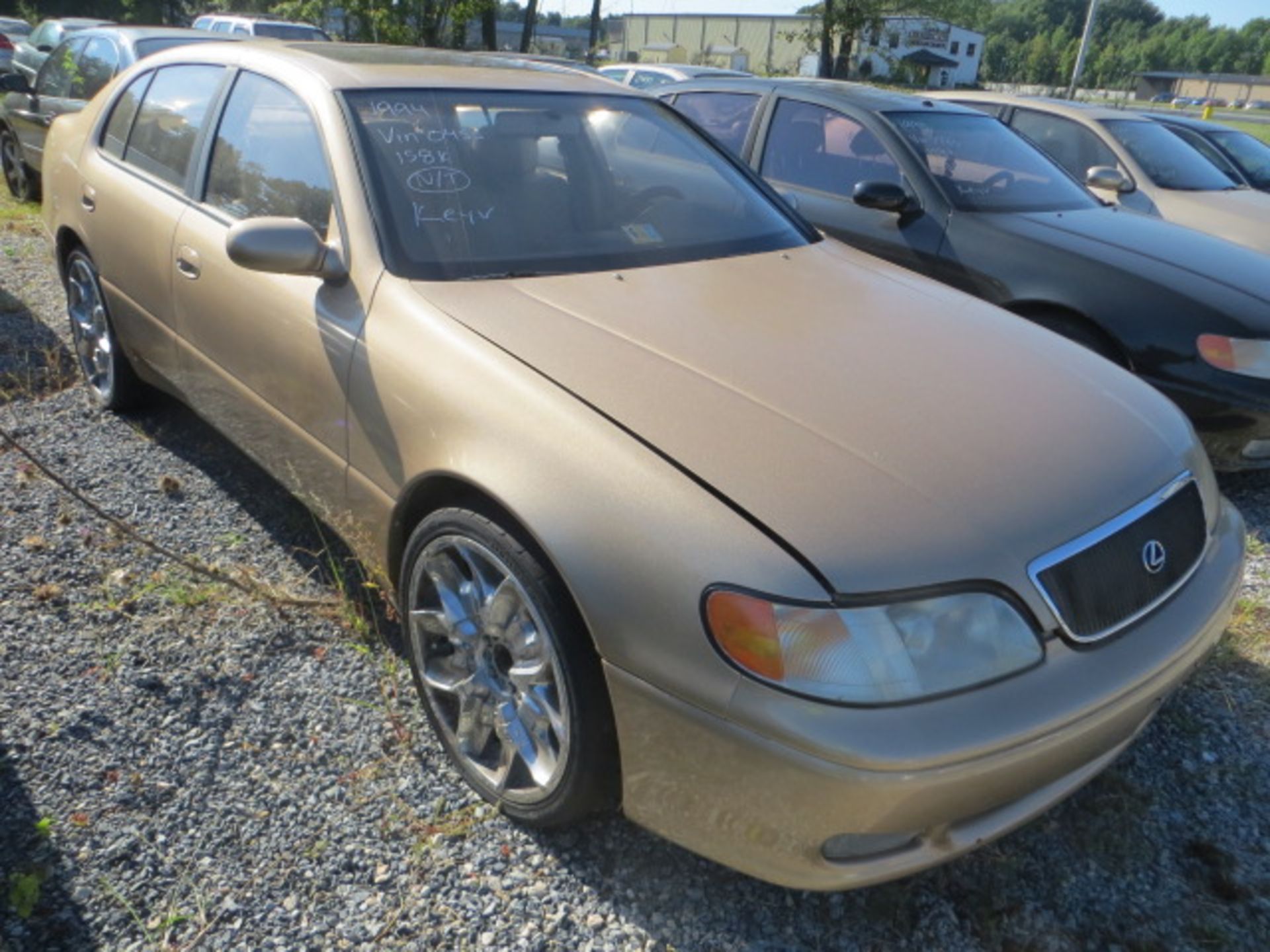 1994 Lexus GS300- 158000 MILES,VIN JT8JS47E7S0110455, VEHICLE BEING SOLD WITH SALVAGE TITLE AND A 30