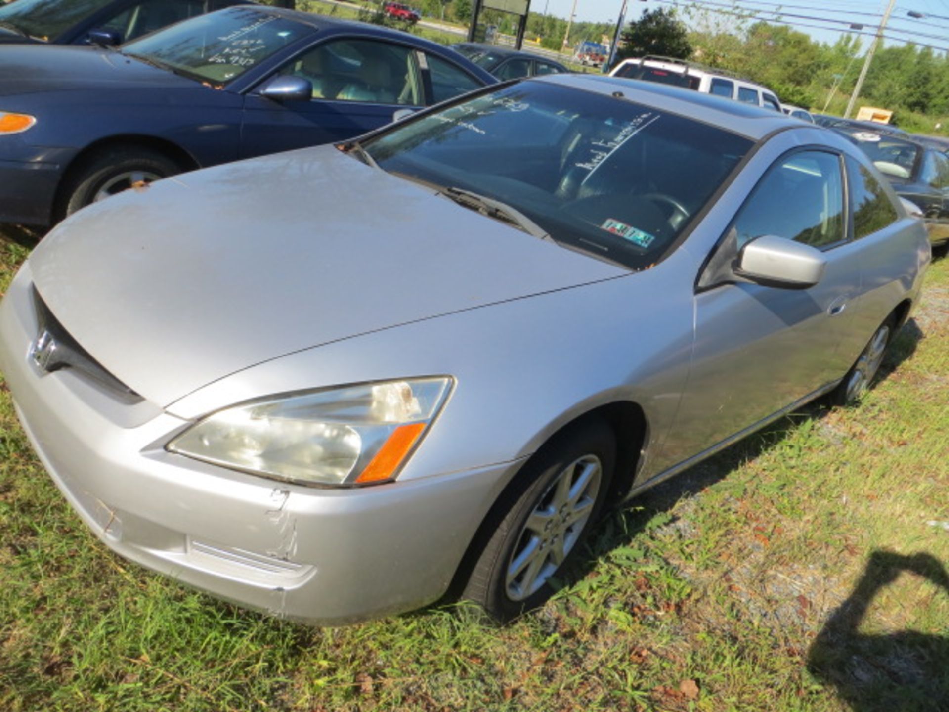 2003 Honda Accord-NEEDS TRANSMISSION UKNOWN MILES,VIN 1HGCM82663A016768, SOLD WITH GOOD TRANSFER - Image 2 of 3