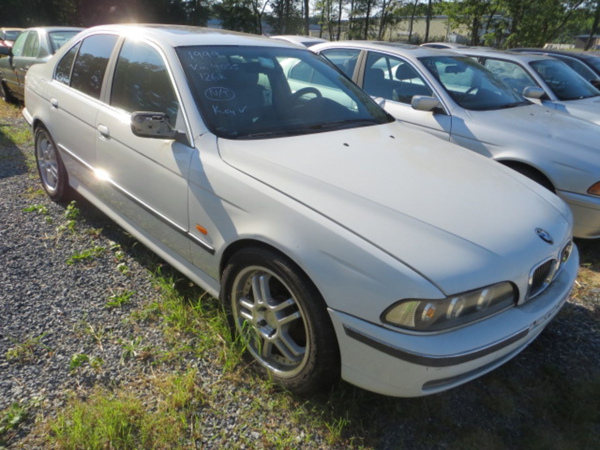 1999 BMW 528i-PAINT PEELING-BAD MIRROR 126000 MILES,VIN WBADM6343XBY34055, SOLD W/ GOOD TRANSFERABLE