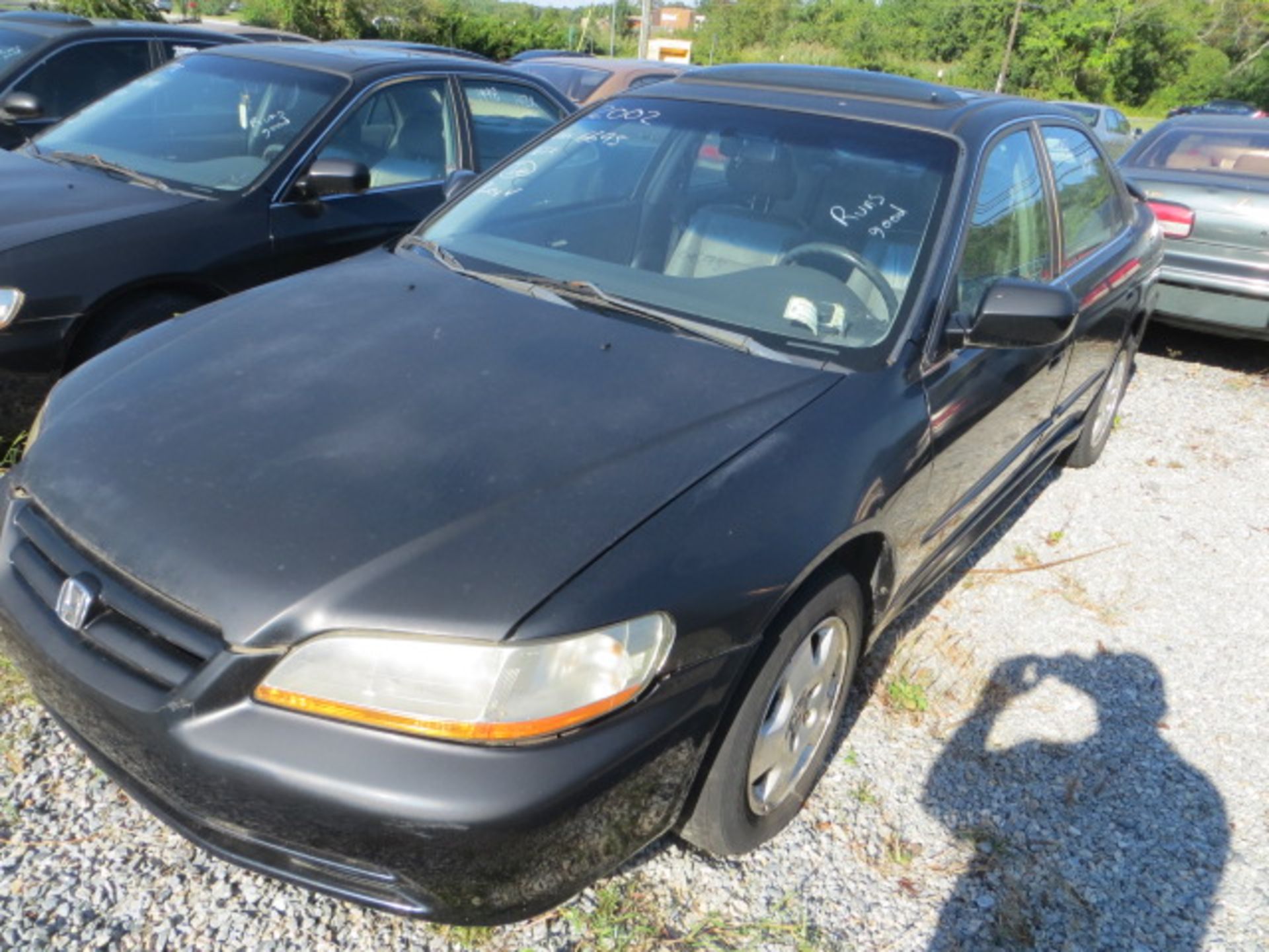 2002 Honda Accord-BAD PAINT 194000 MILES,VIN 1HGCG16532A046695, SOLD WITH GOOD TRANSFERABLE TITLE, - Image 2 of 3