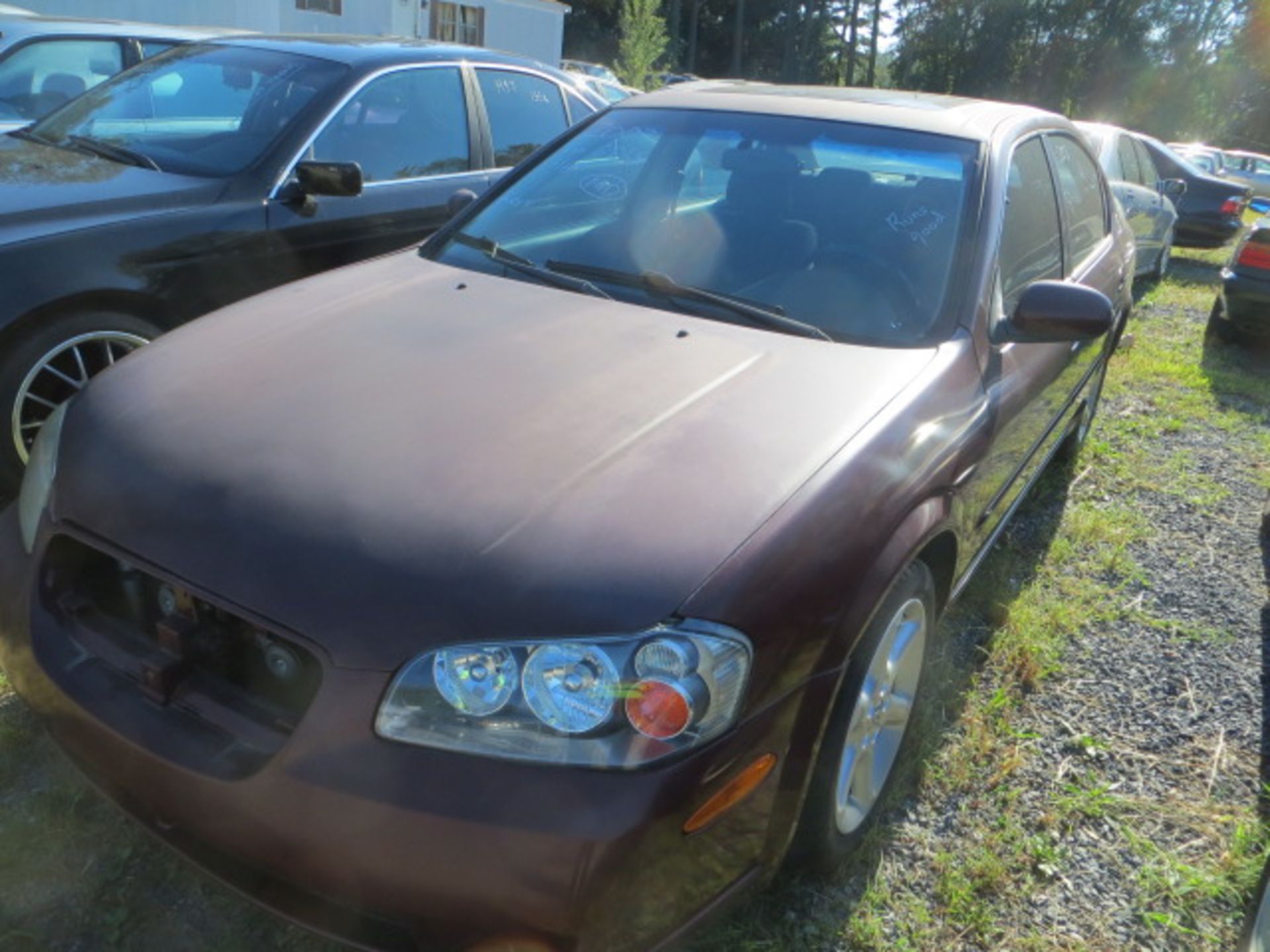 2003 Nissan Maxima-NEEDS GRILL 116000 MILES,VIN JN1DA31D93T516865, GOOD TRANSFERABLE TITLE - Image 2 of 3