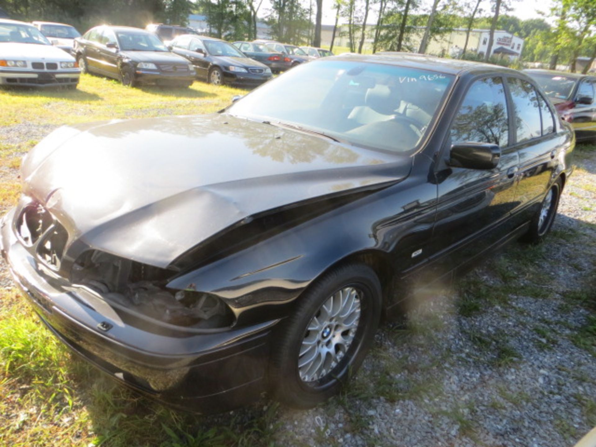 2001 BMW 530i-FRONT END DAMAGE UKNOWN MILES,VIN WBADT63451CF09656, VEHICLE BEING SOLD WITH SALVAGE T - Image 2 of 4