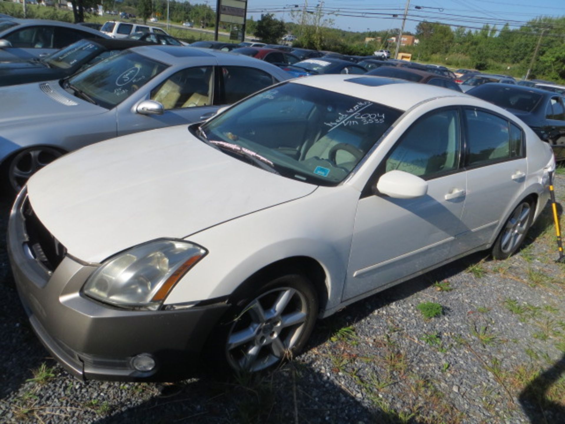 2005 Nissan Maxima-NEEDS WORK & GRILL 127000 MILES,VIN 1N4BA41E05C813535, SOLD W/ GOOD TRANSFERABLE - Image 2 of 3