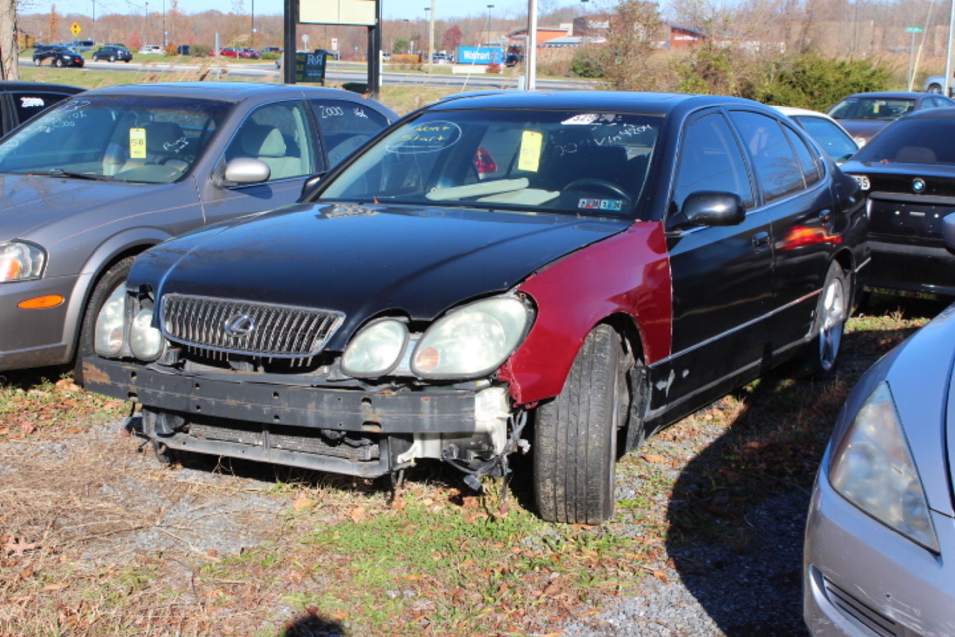 2001 Lexus GS300 UKNOWN MILES,VIN JT8BD69S410144204, VEHICLE BEING SOLD WITH SALVAGE TITLE AND A 30