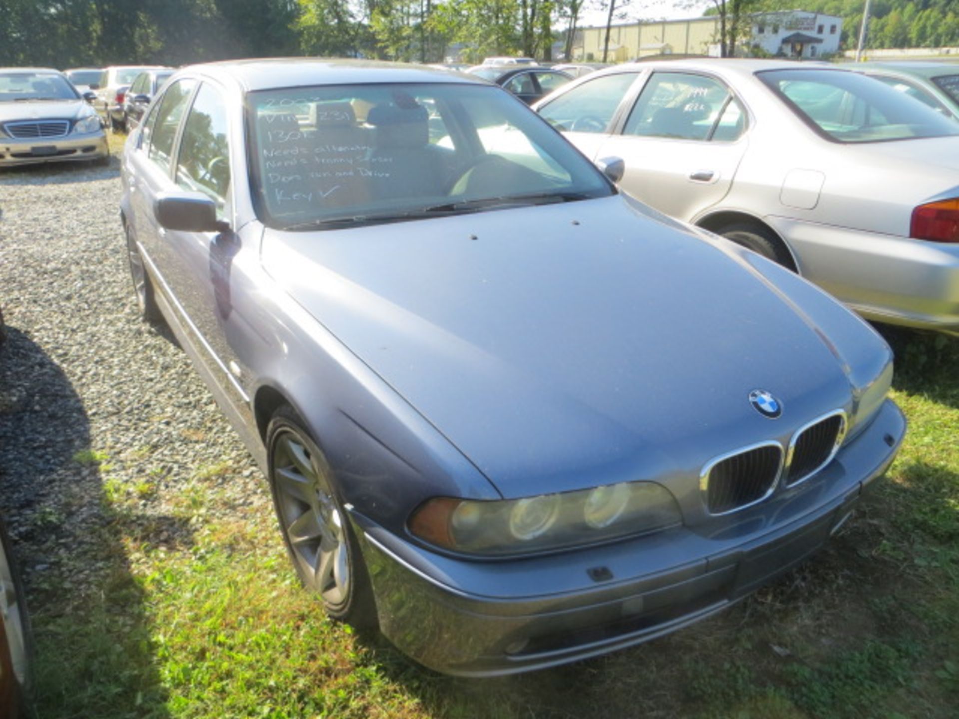 2003 BMW 525i-NEEDS ALTERNATOR & TRANS SENSOR 130000 MILES,VIN WBAD143433GY98231, SOLD WITH GOOD TRA