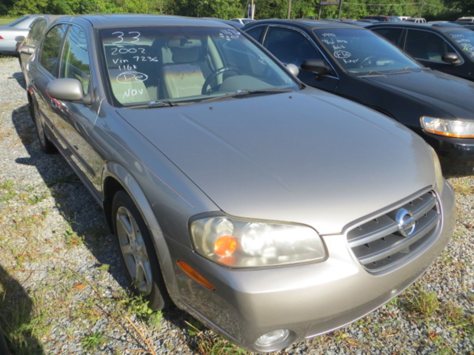 2002 Nissan Maxima SE- 116000 MILES,VIN JN1DA31D12T437236, SOLD WITH GOOD TRANSFERABLE TITLE