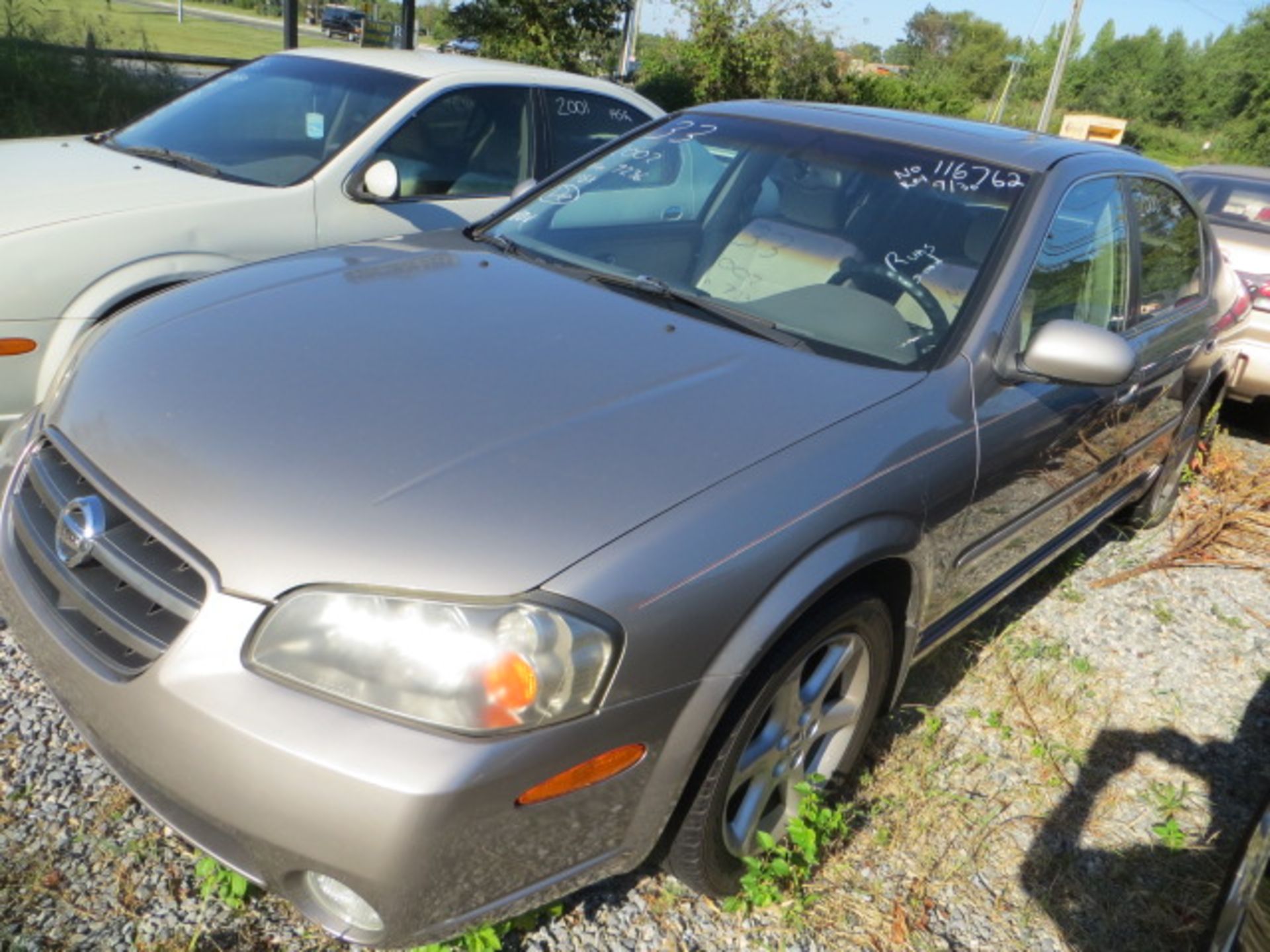 2002 Nissan Maxima SE- 116000 MILES,VIN JN1DA31D12T437236, SOLD WITH GOOD TRANSFERABLE TITLE - Image 2 of 3