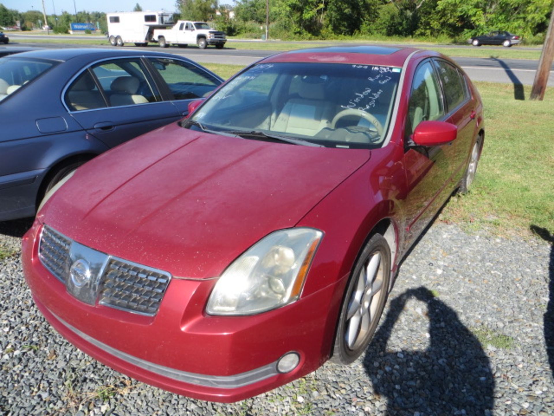 2004 Nissan Maxima 3.5SE-HOOD & ROOF NEED PAINTING 116000 MILES,VIN 1N4BA41E84C865431, VEHICLE BEING