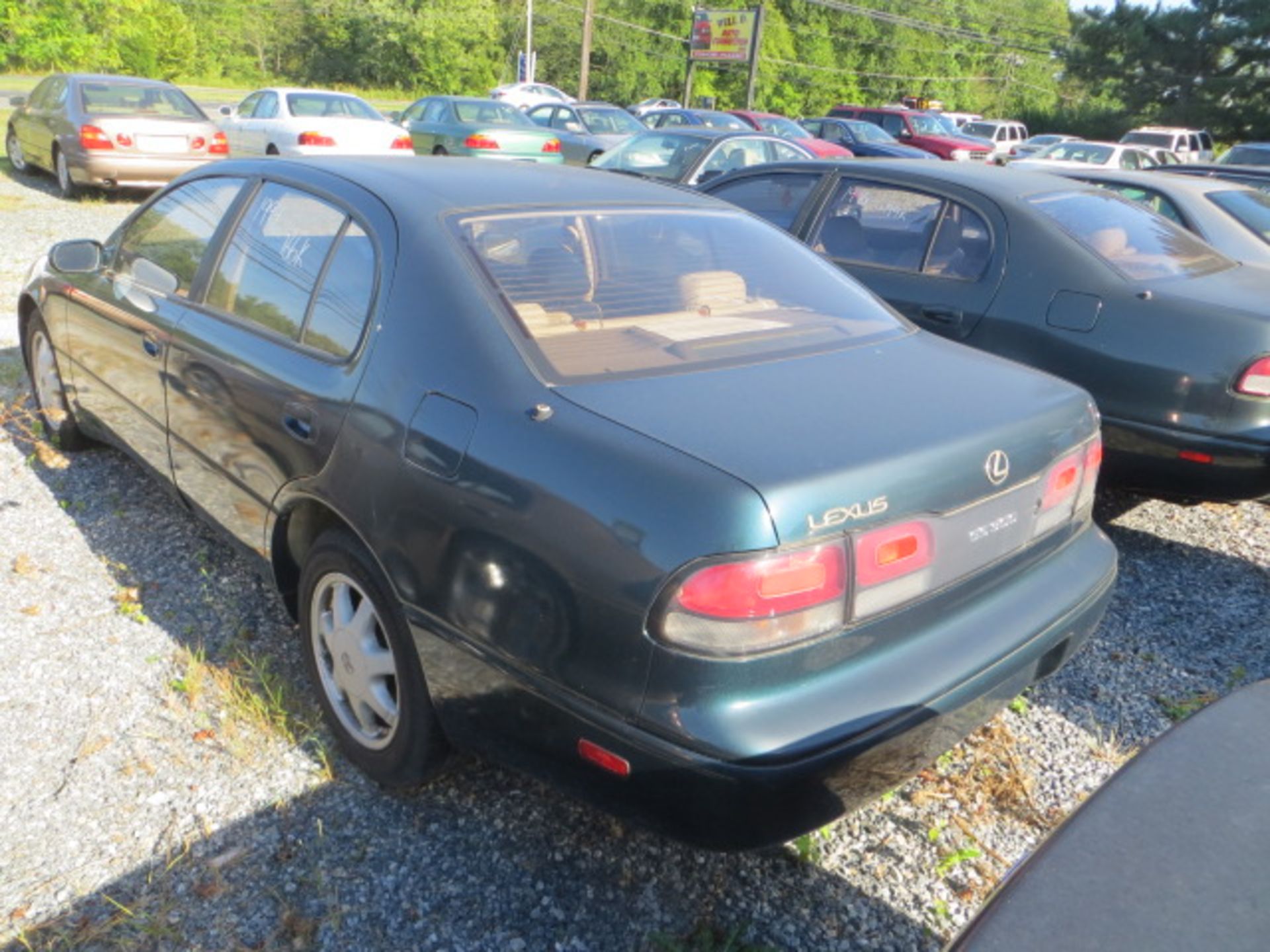 1994 Lexus GS300- 166000 MILES,VIN JT8JS17E8R0--7004, SOLD WITH GOOD TRANSFERABLE TITLE,ALL VEHICLES - Image 3 of 3