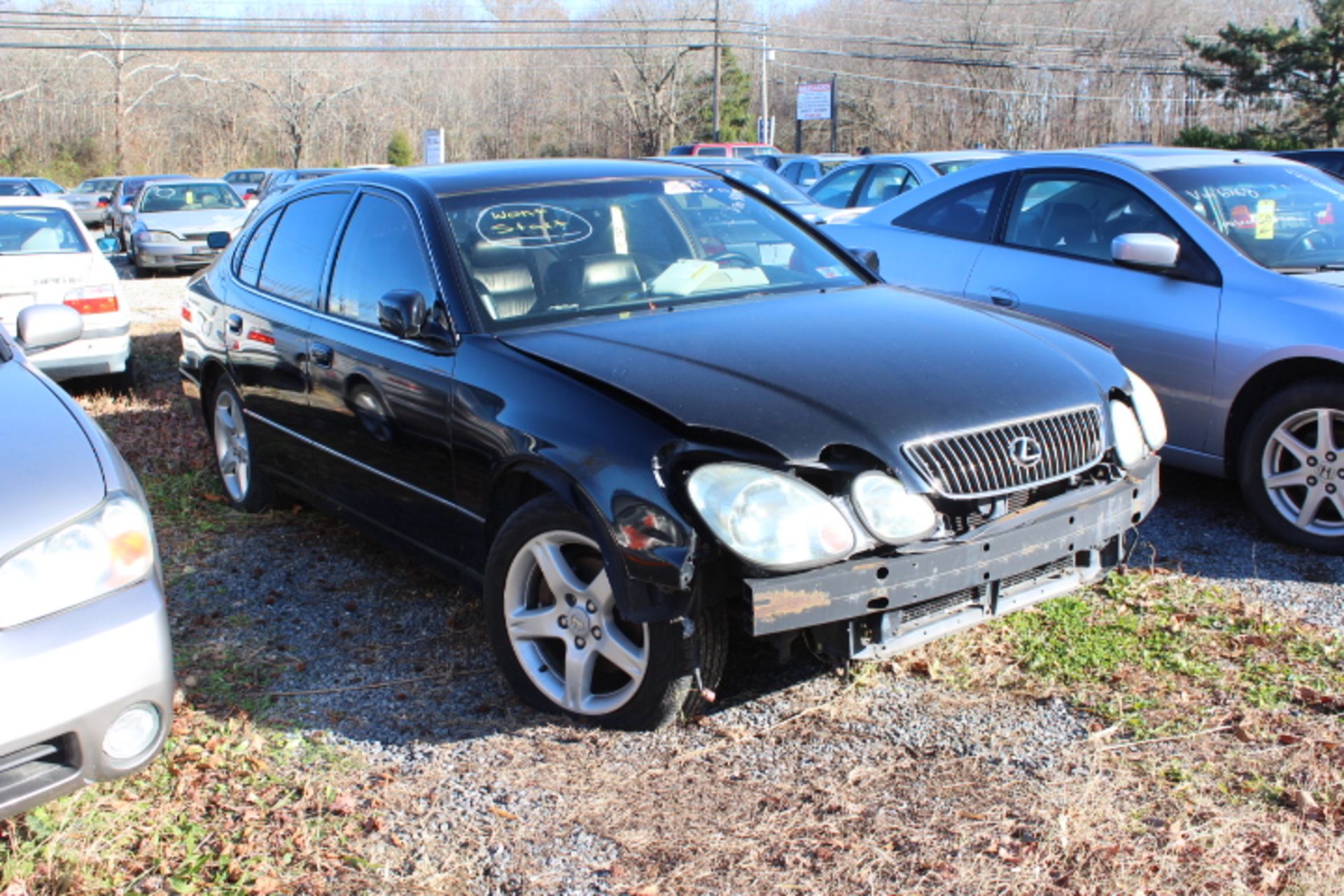 2001 Lexus GS300 UKNOWN MILES,VIN JT8BD69S410144204, VEHICLE BEING SOLD WITH SALVAGE TITLE AND A 30 - Image 2 of 3