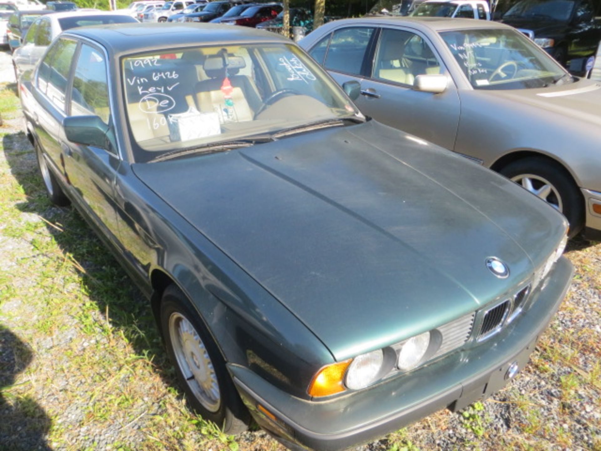 1992 BMW 525i-NEEDS SWITCH-MOLDING OFF SIDES 160000 MILES,VIN WBAHD5312NBF96426, GOOD TRANSFERABLE