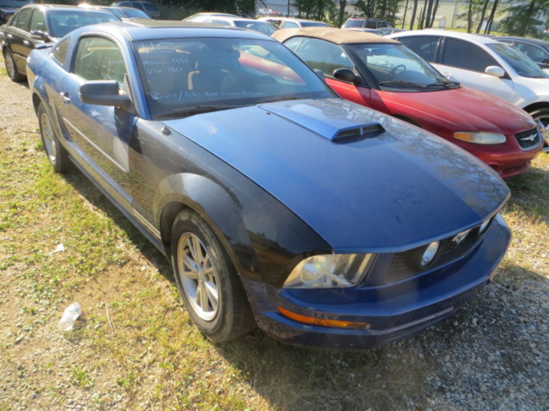 2008 Ford Mustang-NEEDS ALIGNMENT 115000 MILES,VIN 1ZVHT80N385181367, SOLD WITH TRANSFERABLE TITLE