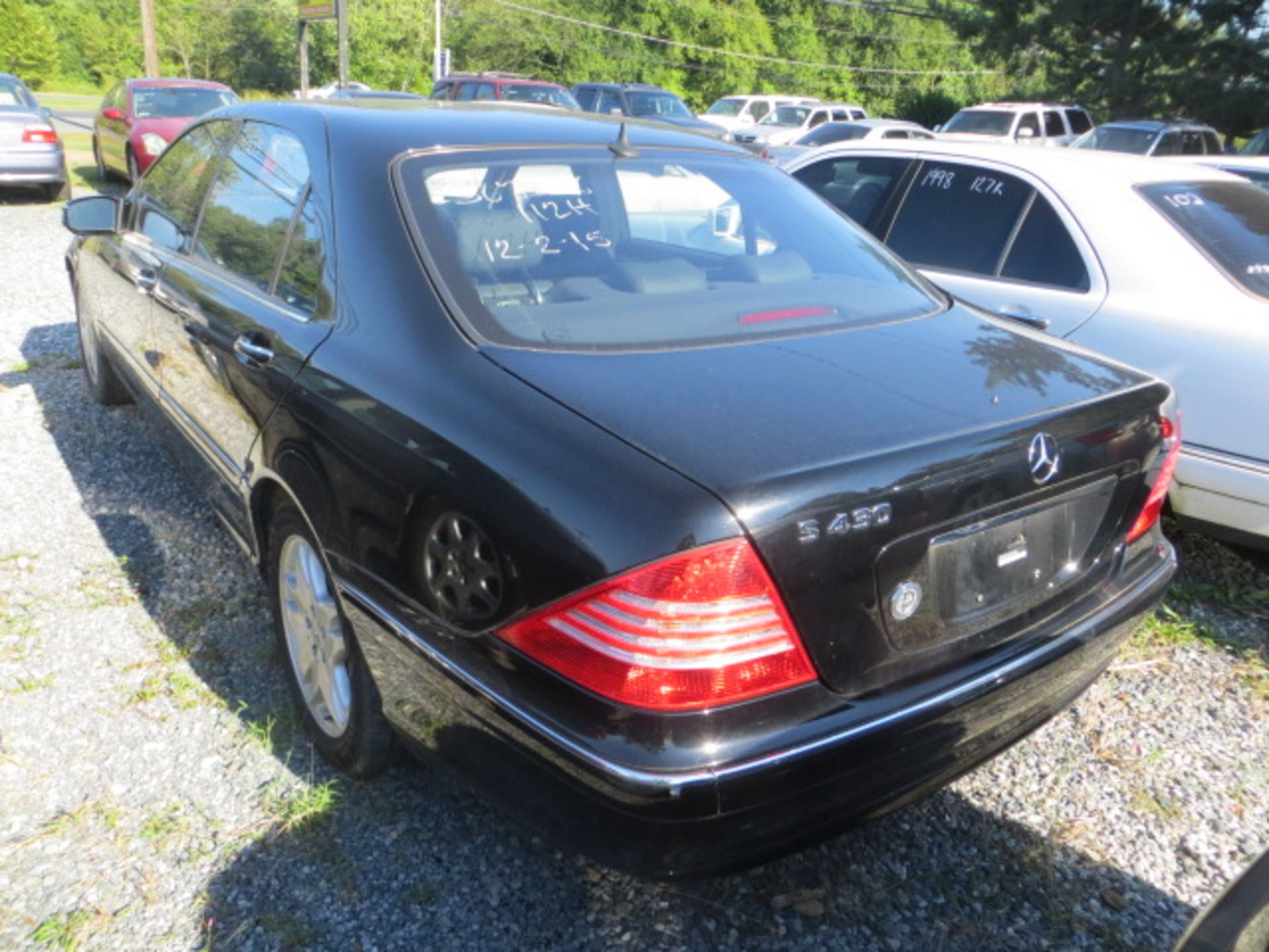 2003 Mercedes Benz S430 101000 MILES,VIN WDBNG70J53A348960, VEHICLE BEING SOLD WITH SALVAGE TITLE - Image 3 of 3