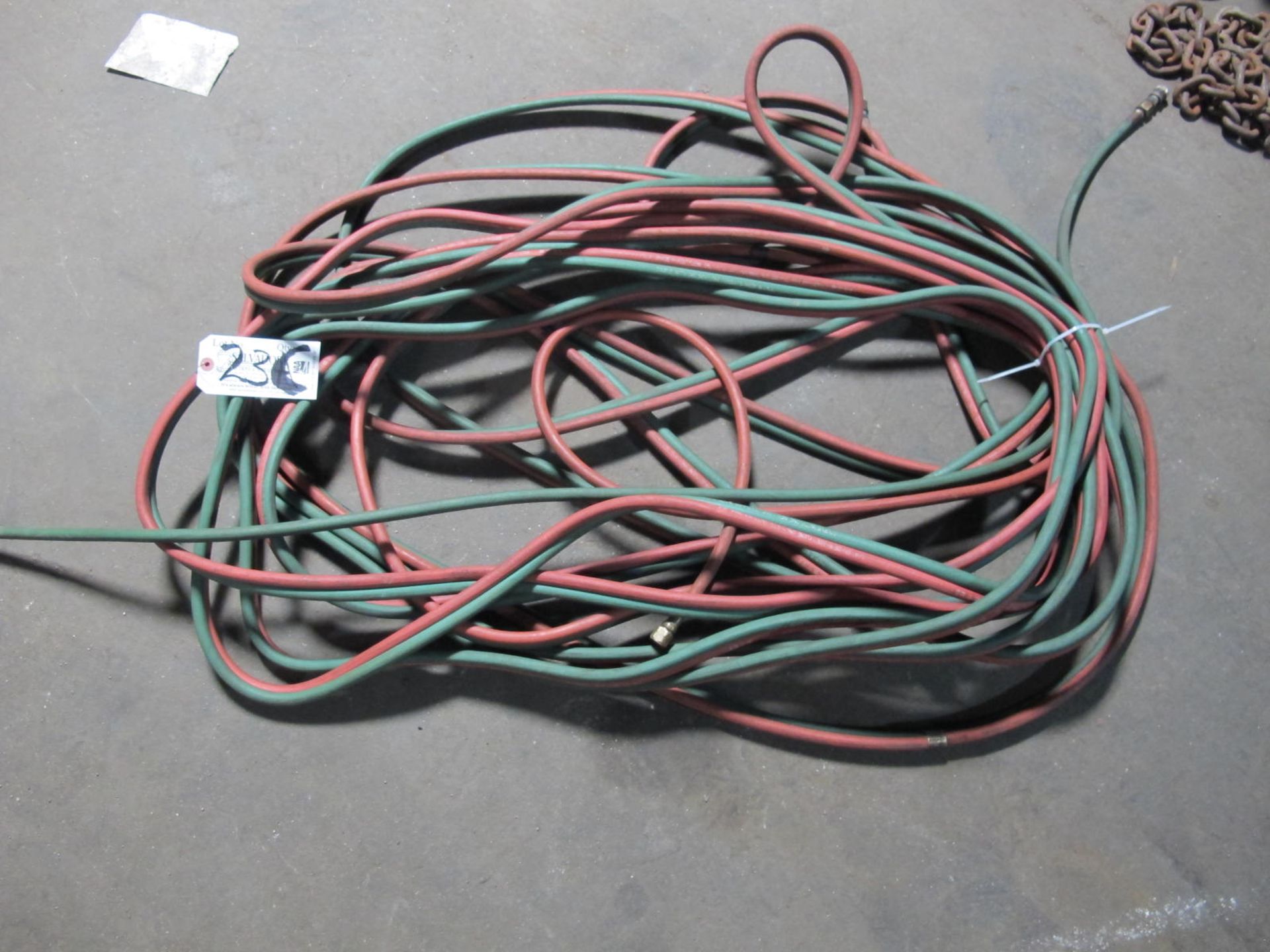 Lot 100' Oxyacetylene Hoses