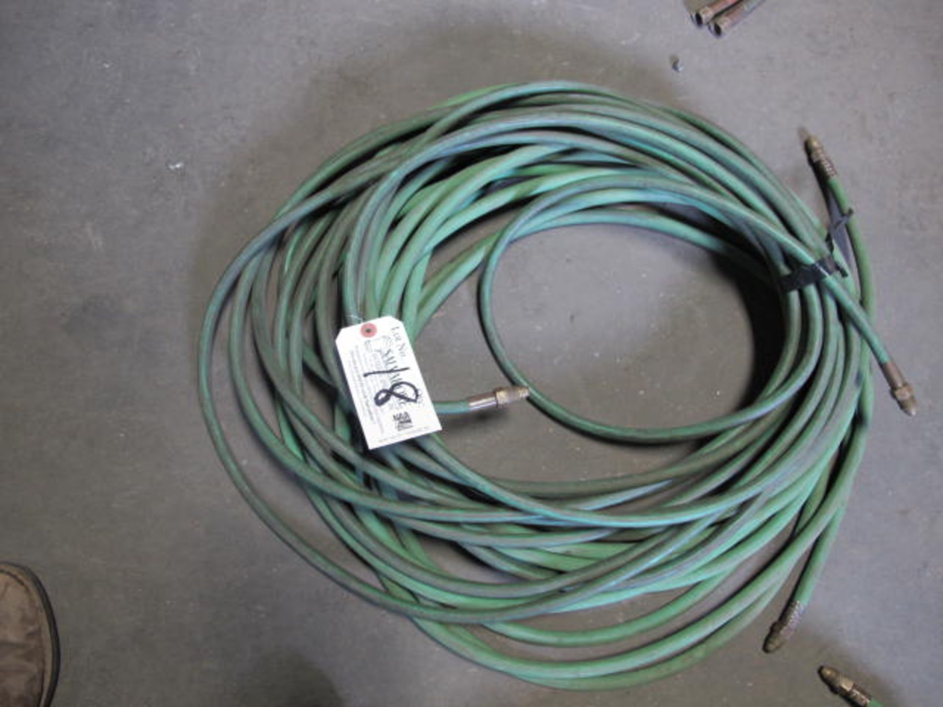 Lot (2 x 25') Oxyacetylene Hoses