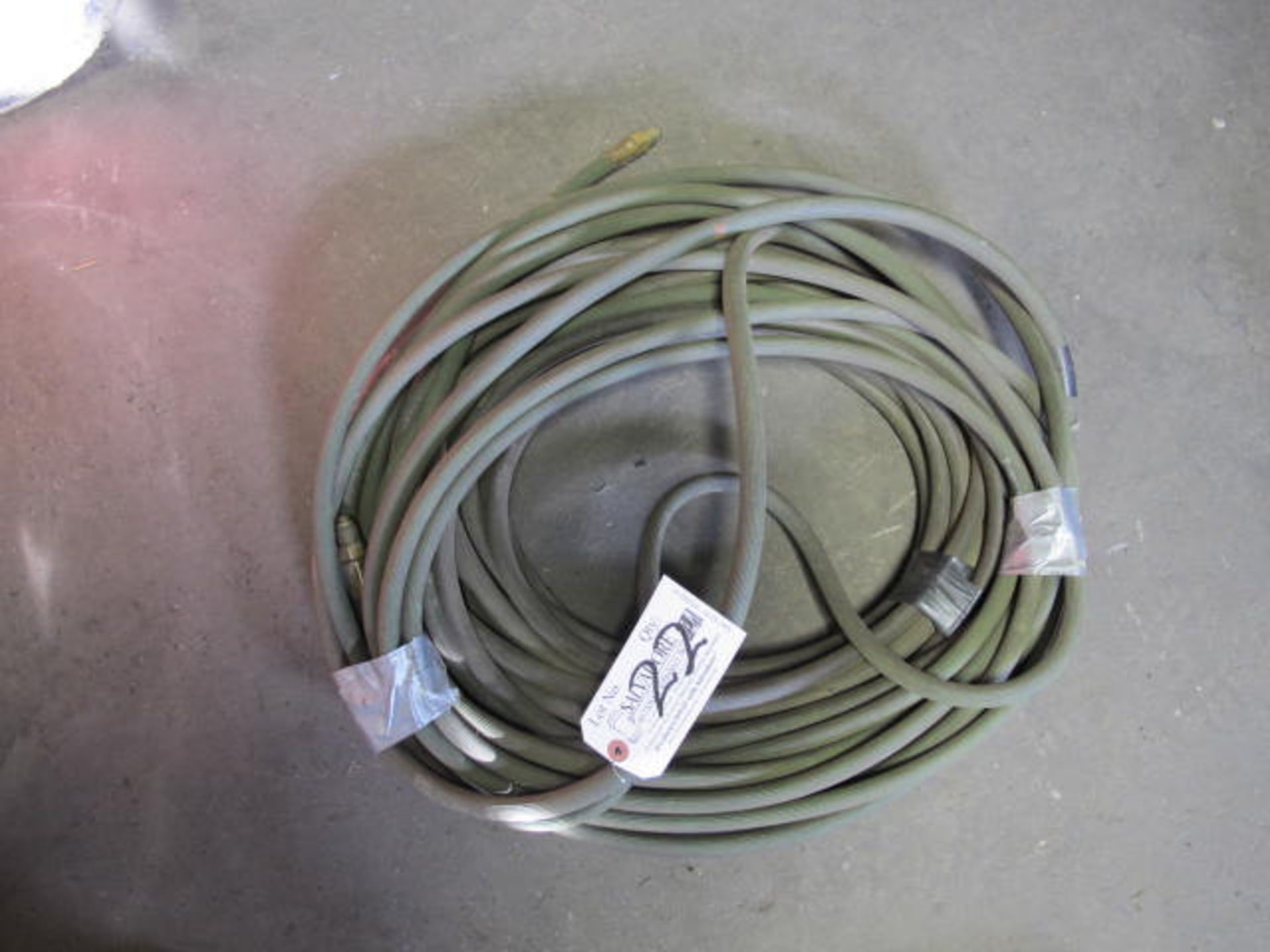 Lot (2 x 25') Oxyacetylene Hoses