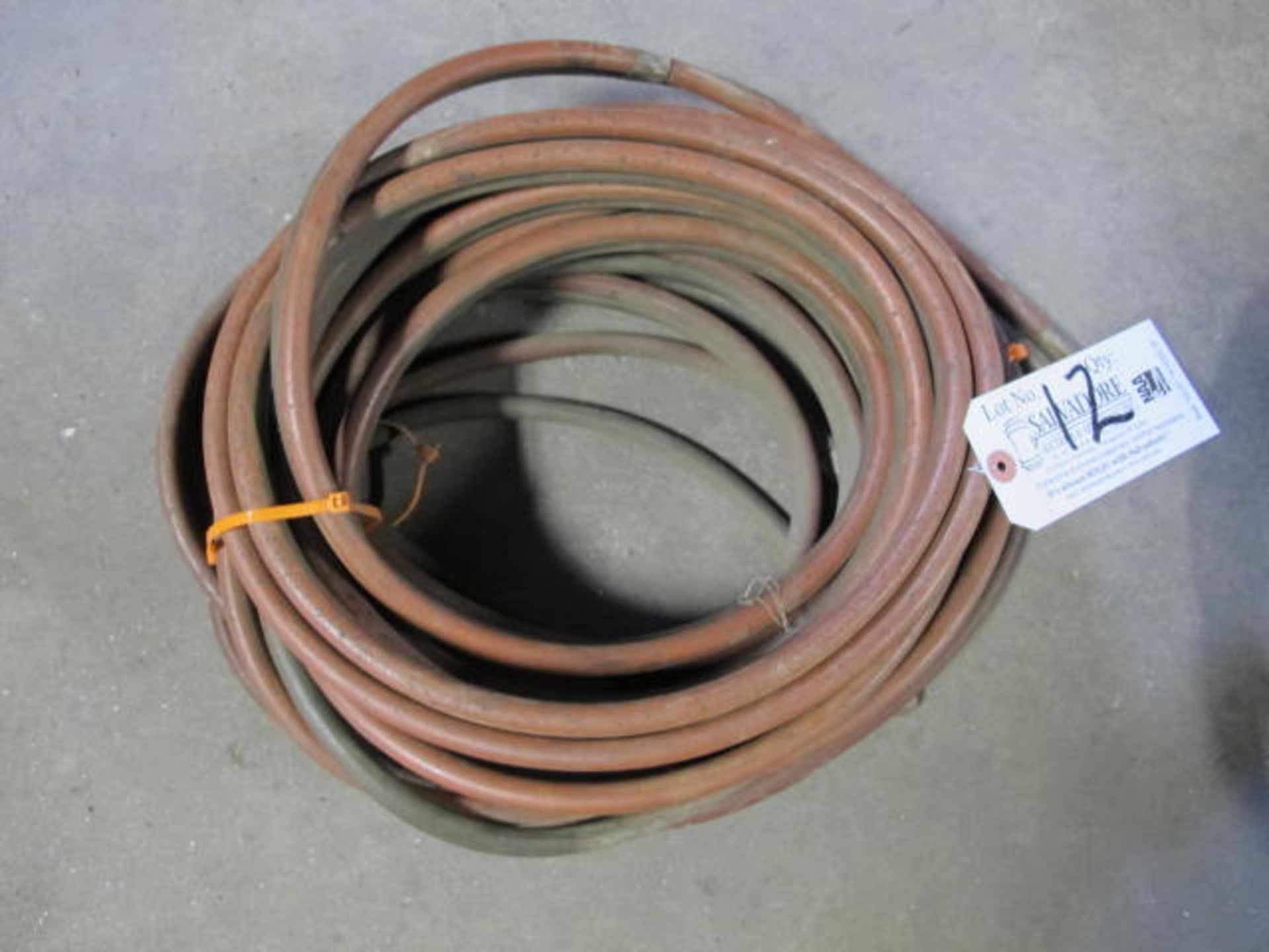 Lot (2 x 25') Oxyacetylene Hoses