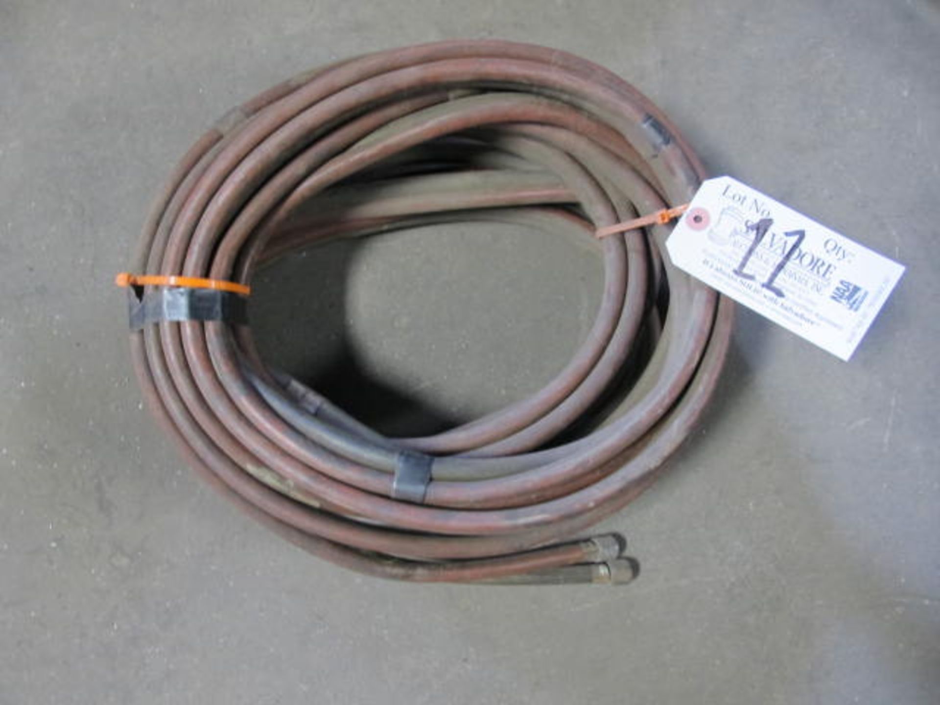 Lot (2 x 25') Oxyacetylene Hoses