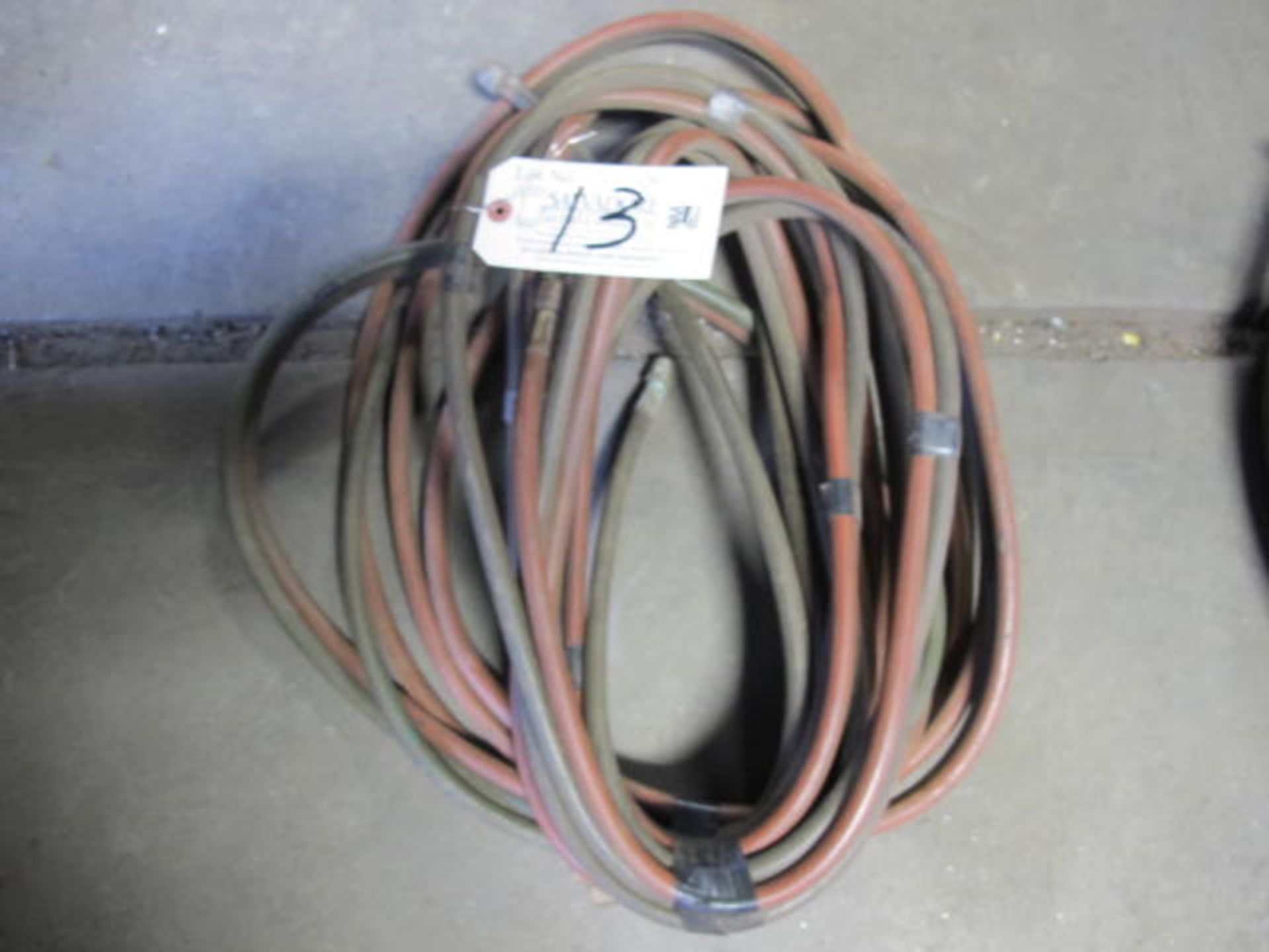 Lot (2 x 25') Oxyacetylene Hoses