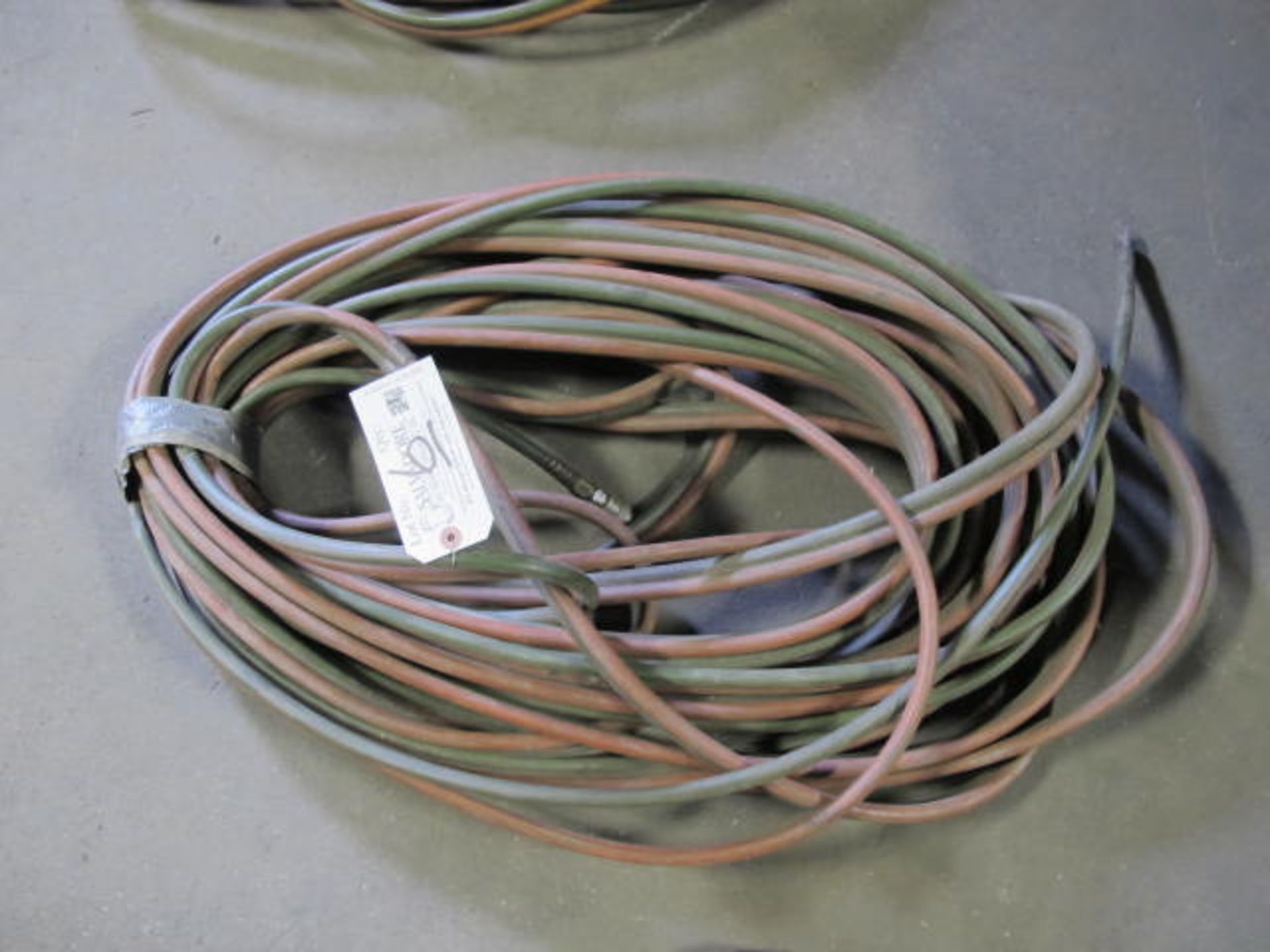 Lot (2 x 25') Oxyacetylene Hoses