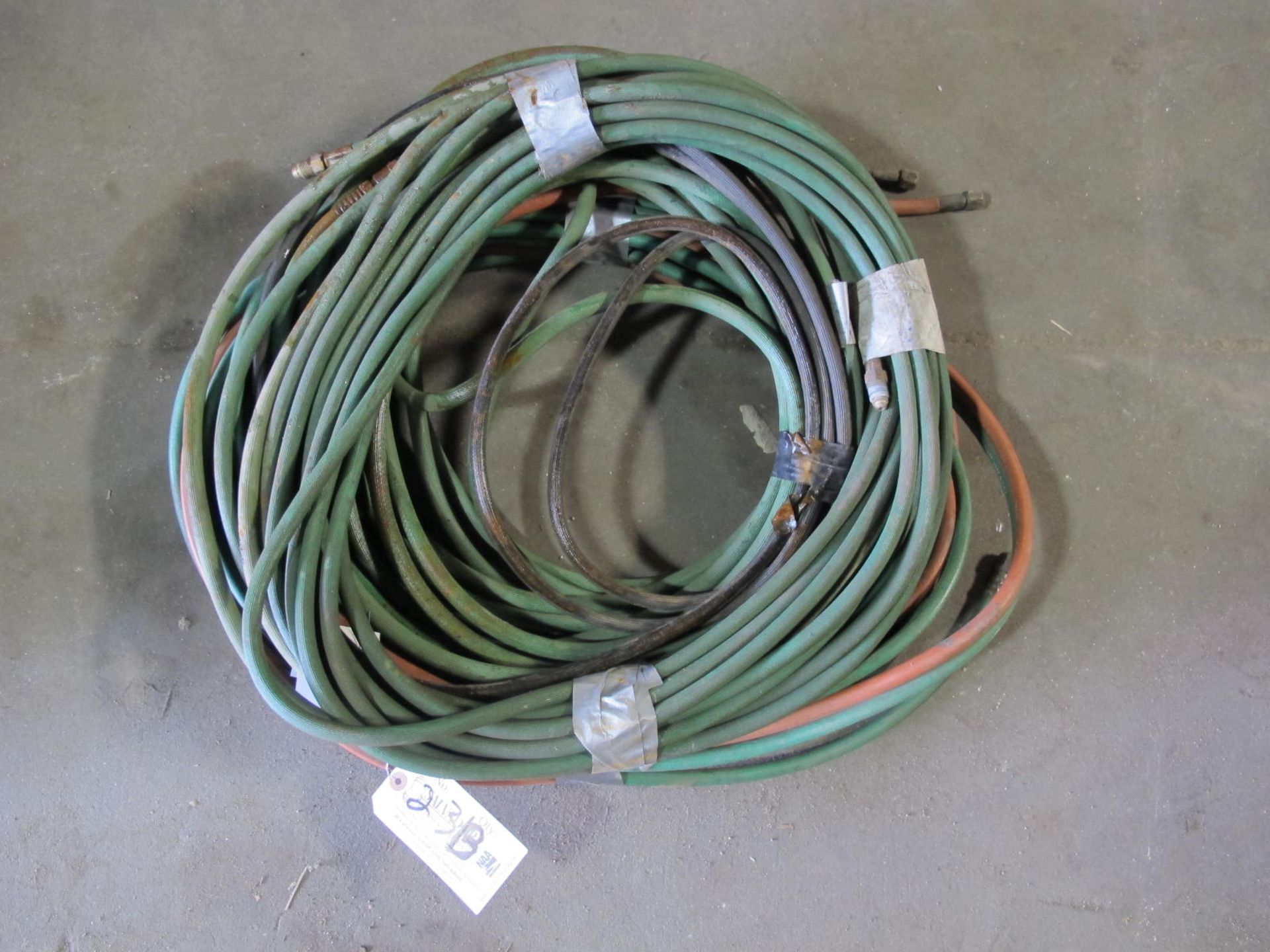 Lot 100' Oxyacetylene Hoses