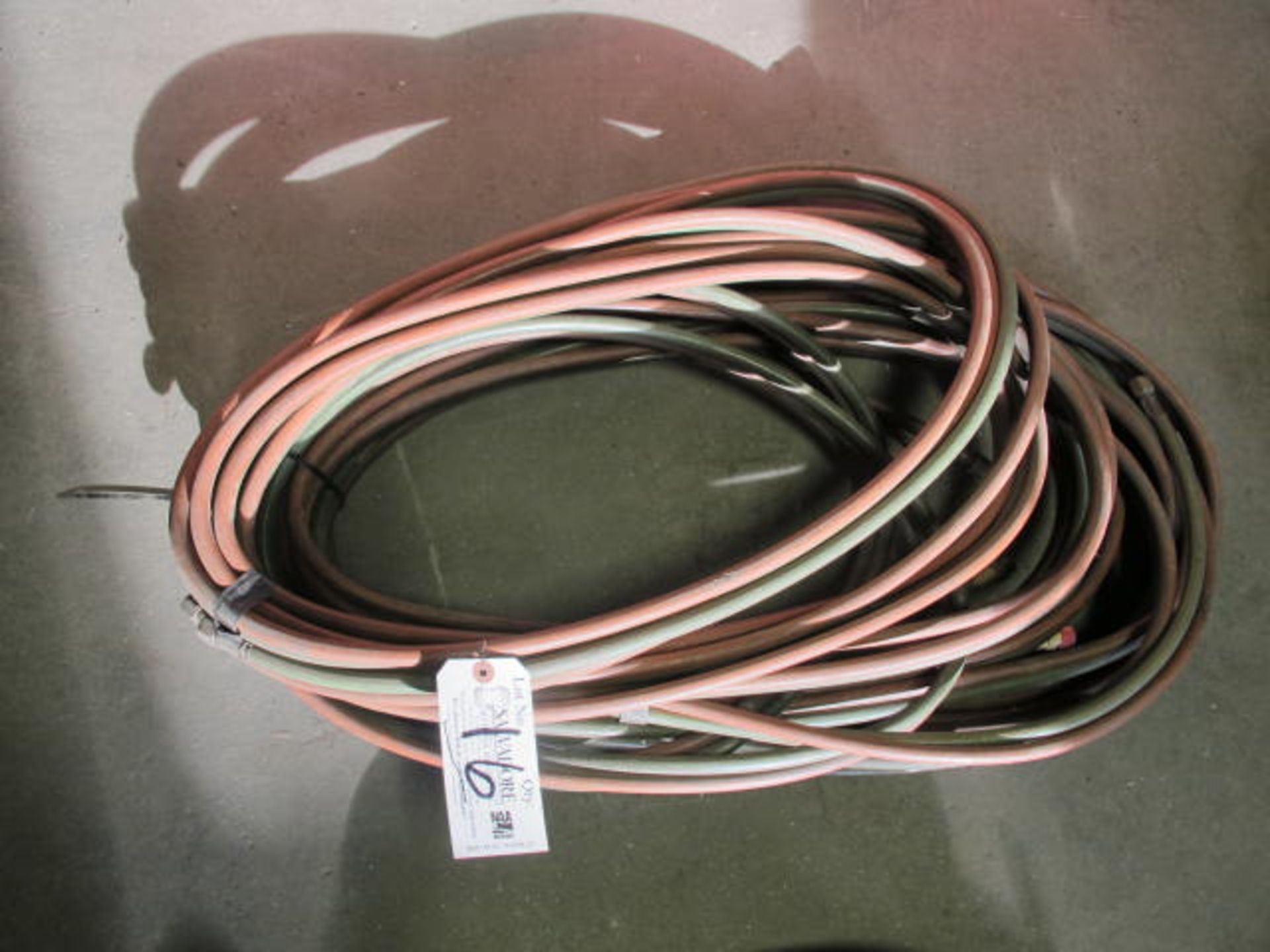 Lot (2 x 25') Oxyacetylene Hoses