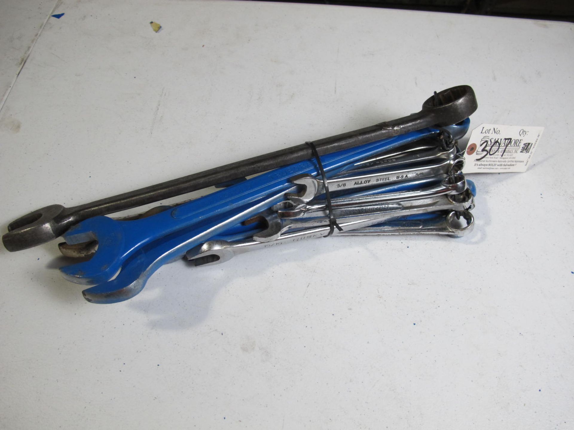 Lot Open End/Box Wrenches Graduated Sizes