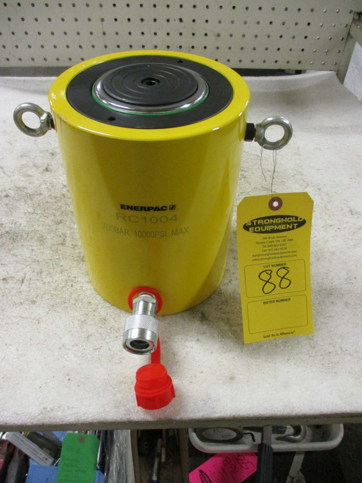 Enerpac RC-1004 MINT - 100 ton Hydraulic Jack with 4" stroke type cylinder