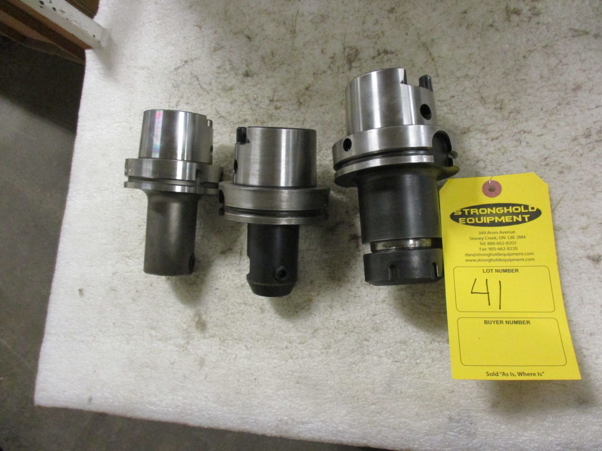 Lot of 3 (3 Pieces) CNC Tooling including NSK Tooling