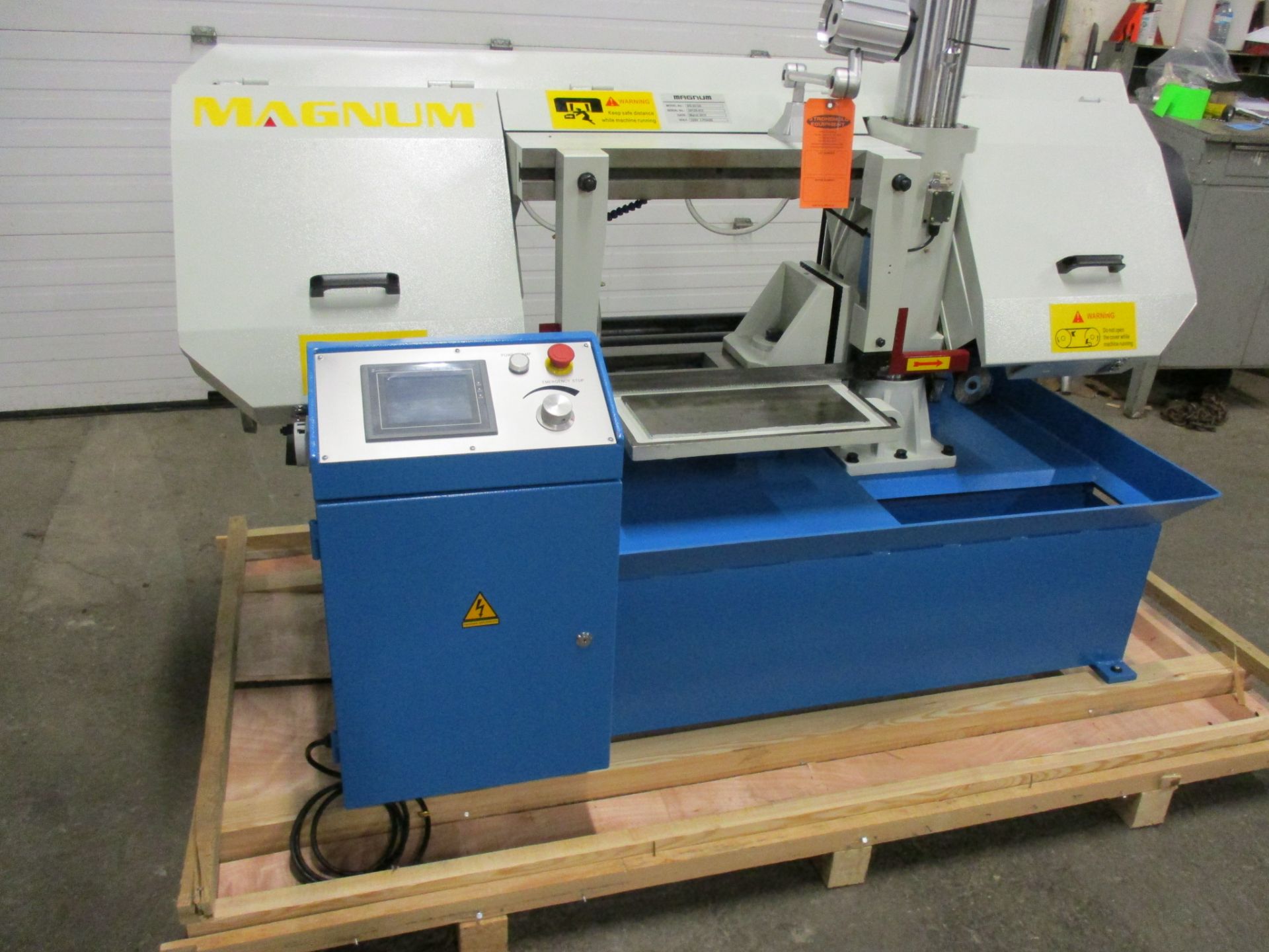 Magnum BS-2012A Automatic CNC Horizontal Band Saw - 20 X 12 inch CUTTING CAPACITY - MINT & UNUSED