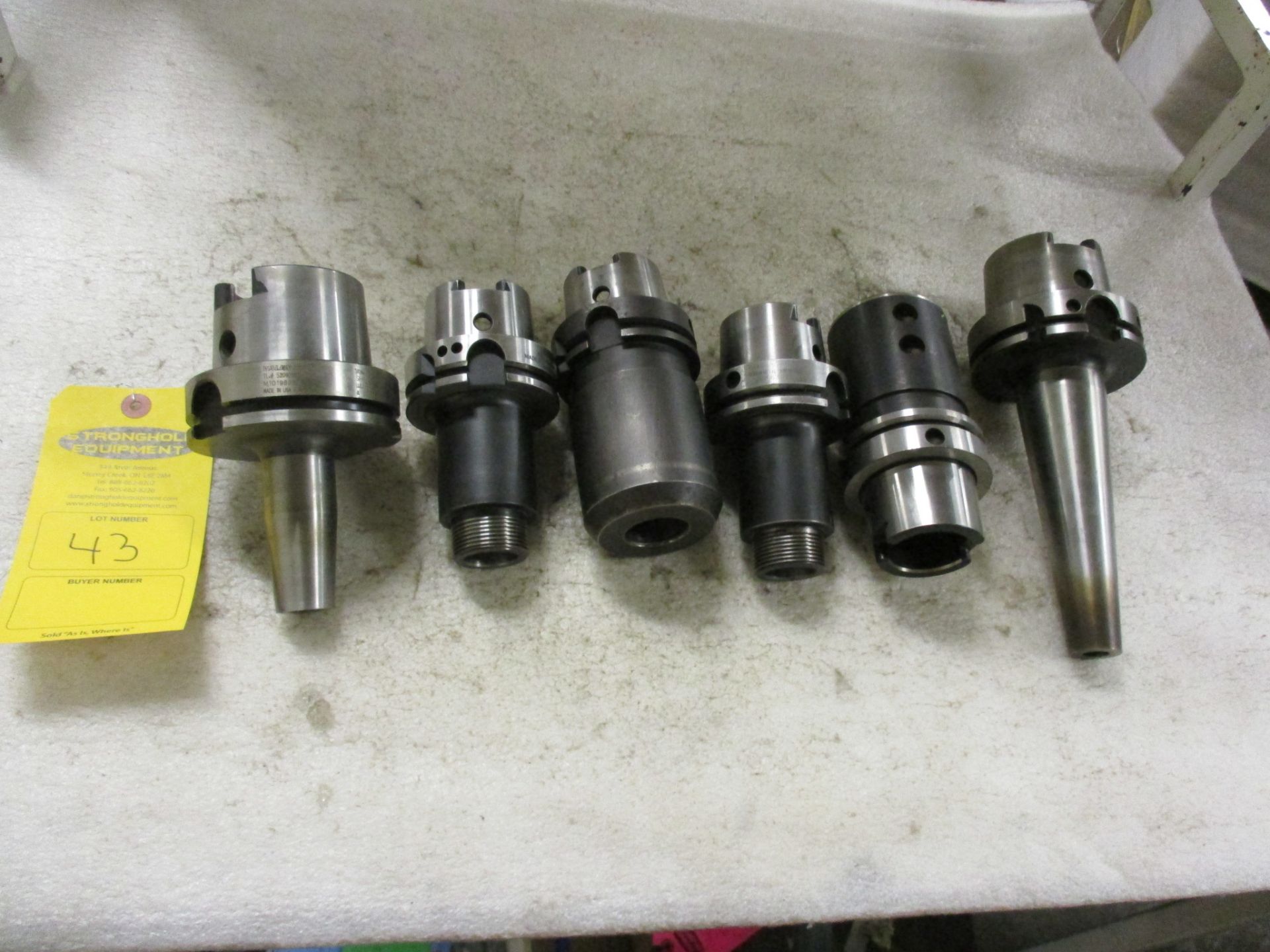 Lot of 6 (6 Pieces) CNC Tooling including NSK Tooling