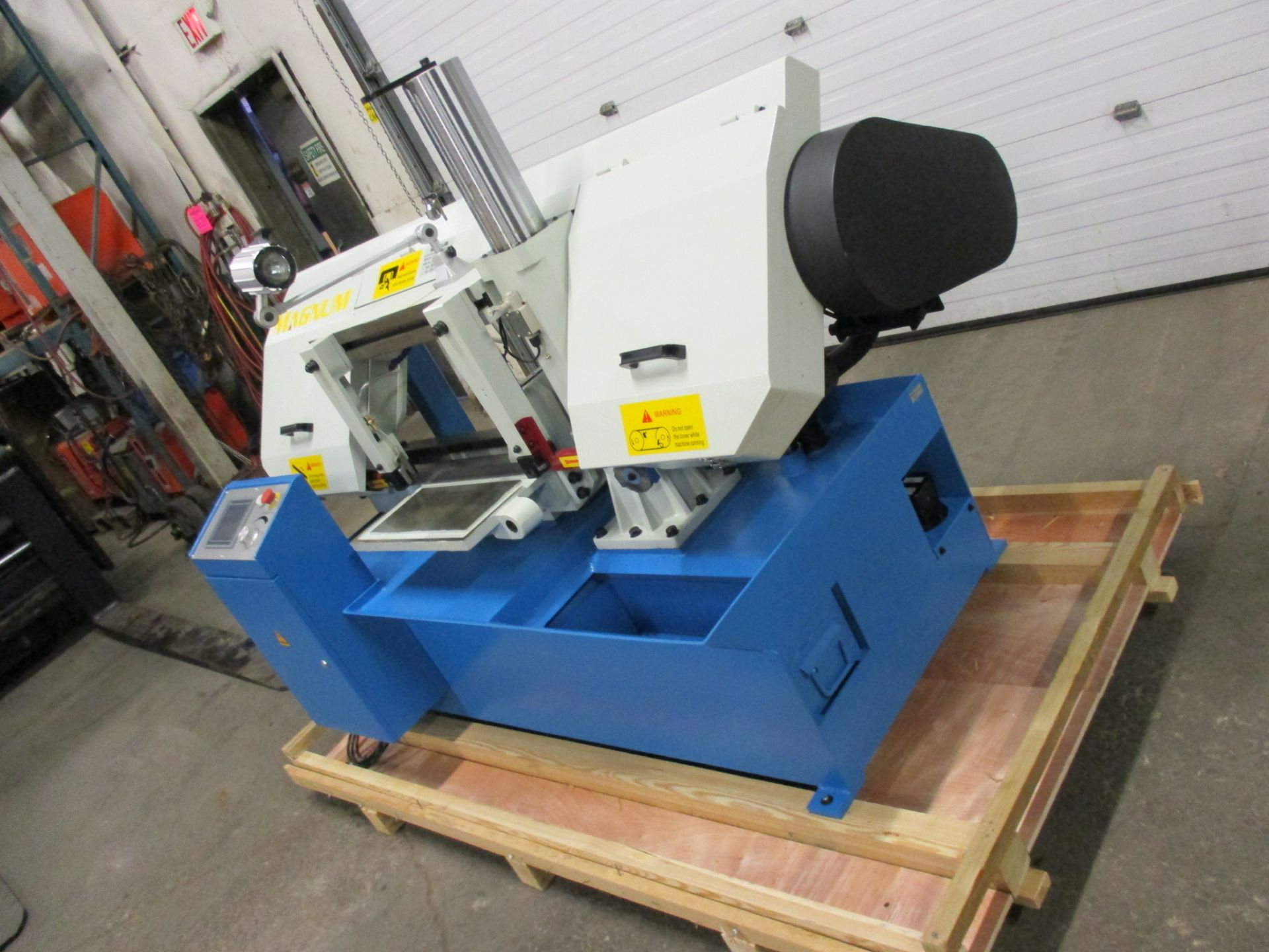Magnum BS-2012A Automatic CNC Horizontal Band Saw - 20 X 12 inch CUTTING CAPACITY - MINT & UNUSED - Image 3 of 4