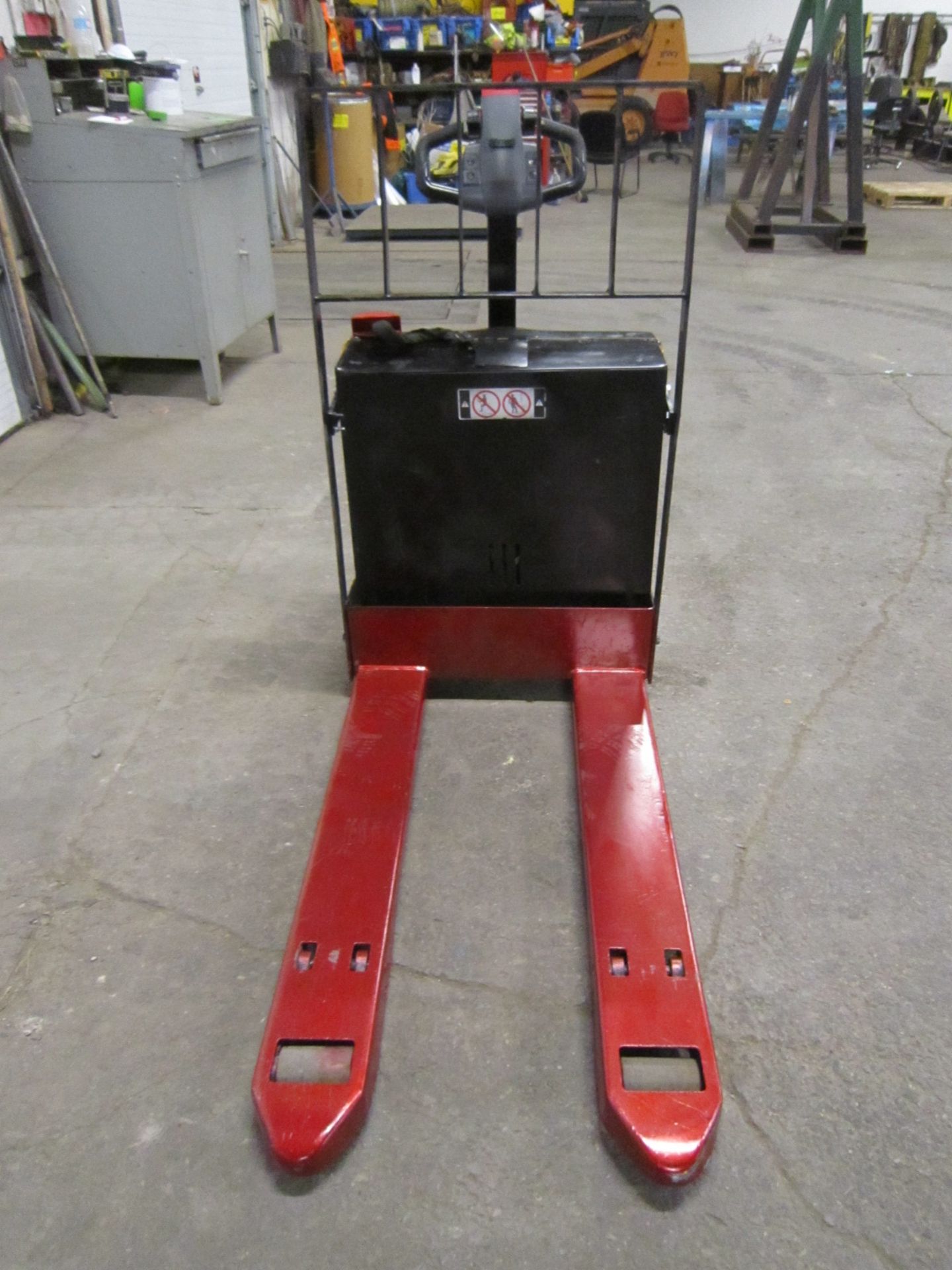 Big Joe Electric Powered Pallet Lift Truck - 4500lbs Capacity 24V - Image 2 of 4