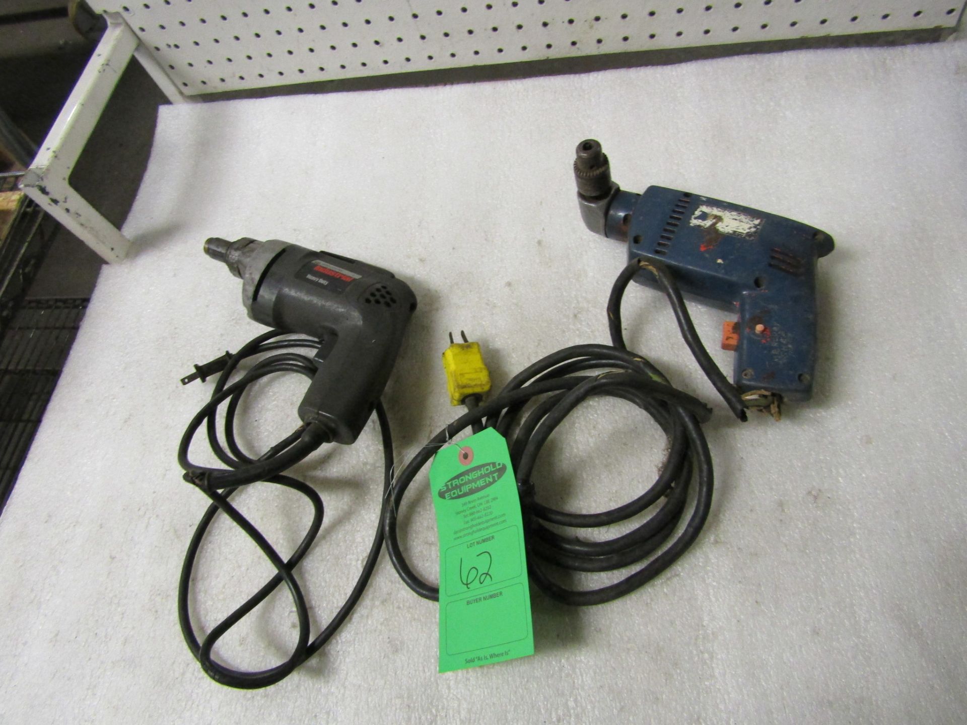 Lot of Electric Drills - B&D and RIGHT ANGLE MAKITA