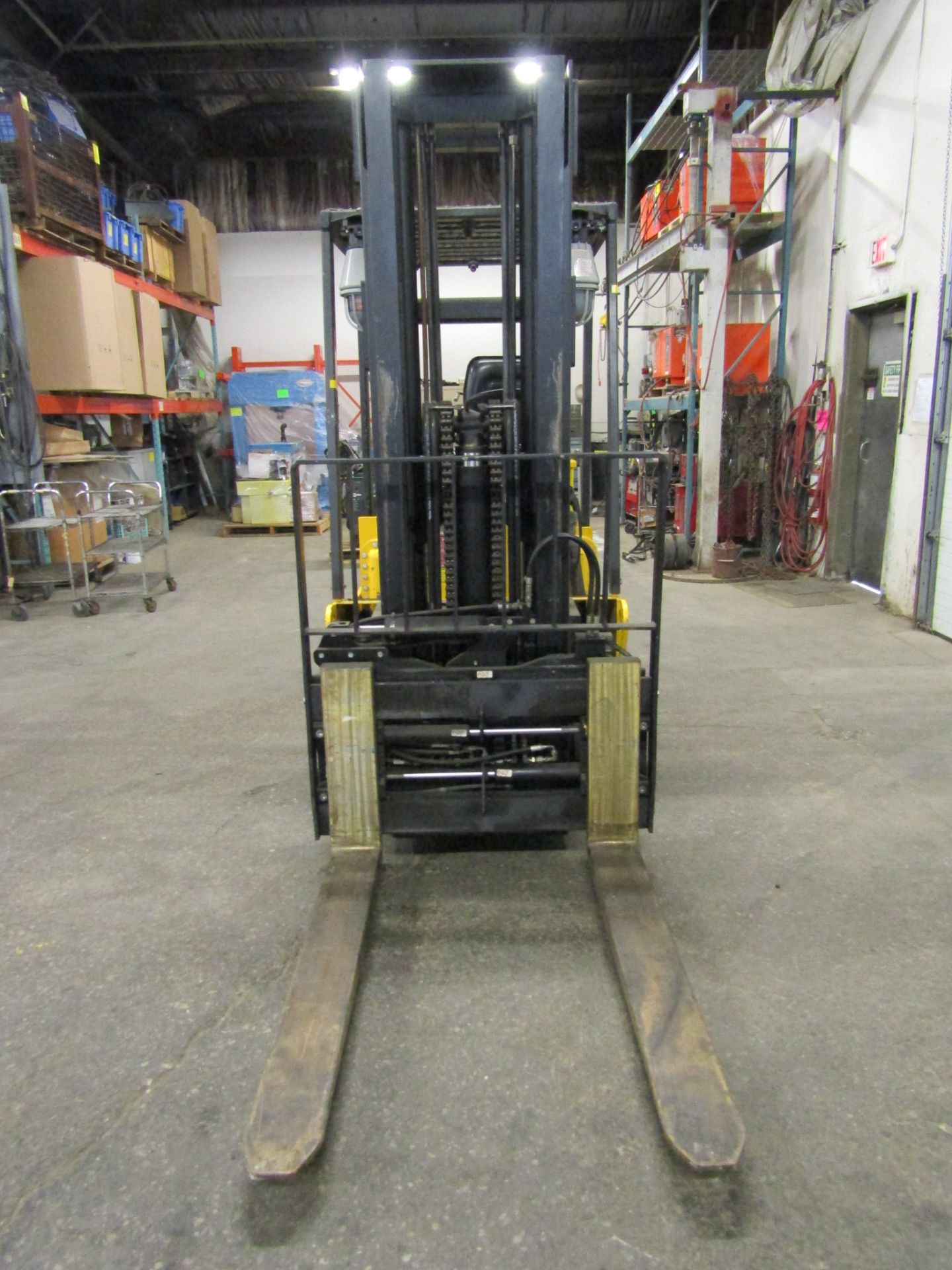 Gregory model RSC8EX EXPLOSION PROOF 8000lbs Electric Forklift - LOW HOURS 450 - brass coated forks, - Image 6 of 6