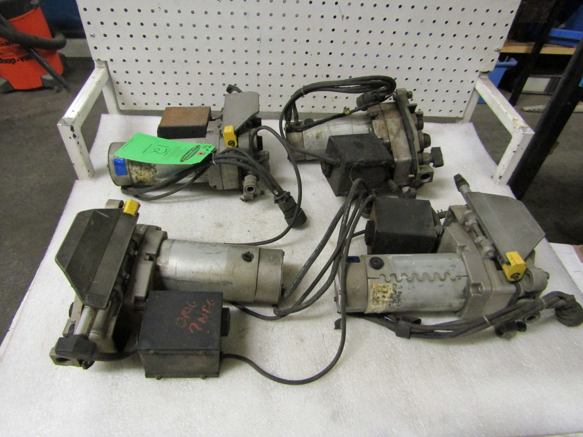 Lot of 4 (4 units) Miller 4-wheel wire feeder units