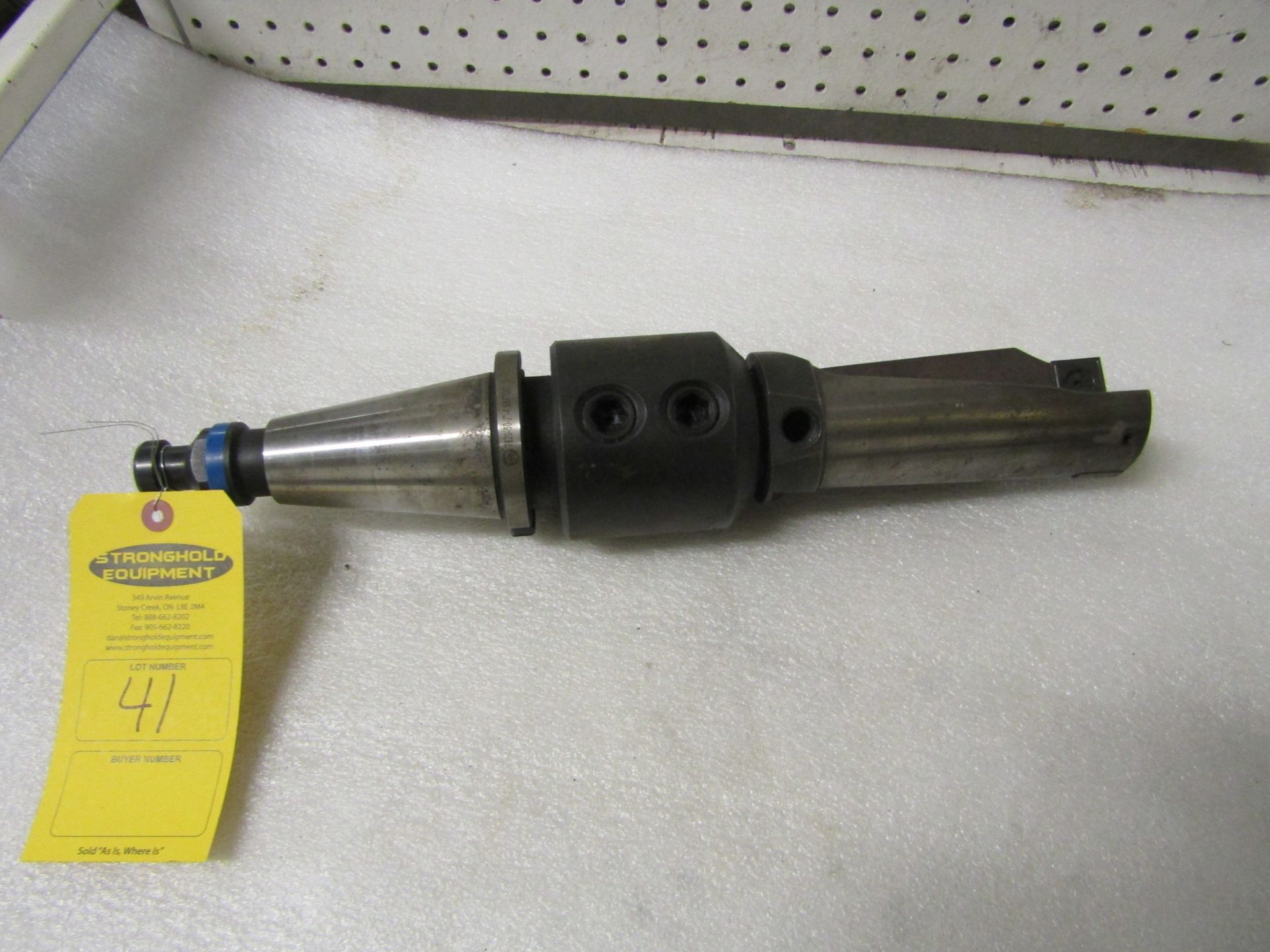 50 Taper CNC toolholder with cutter head