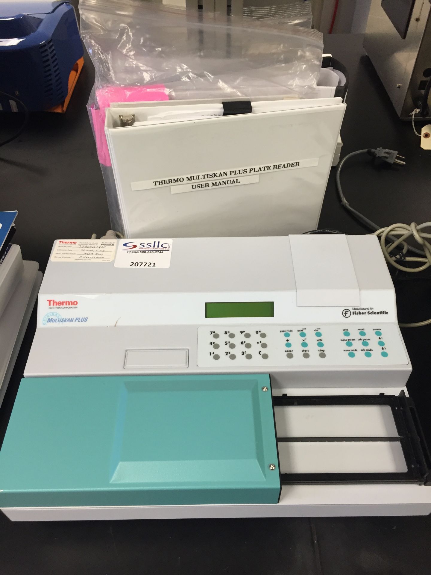 Thermo Multiskan Plus Microplate Reader