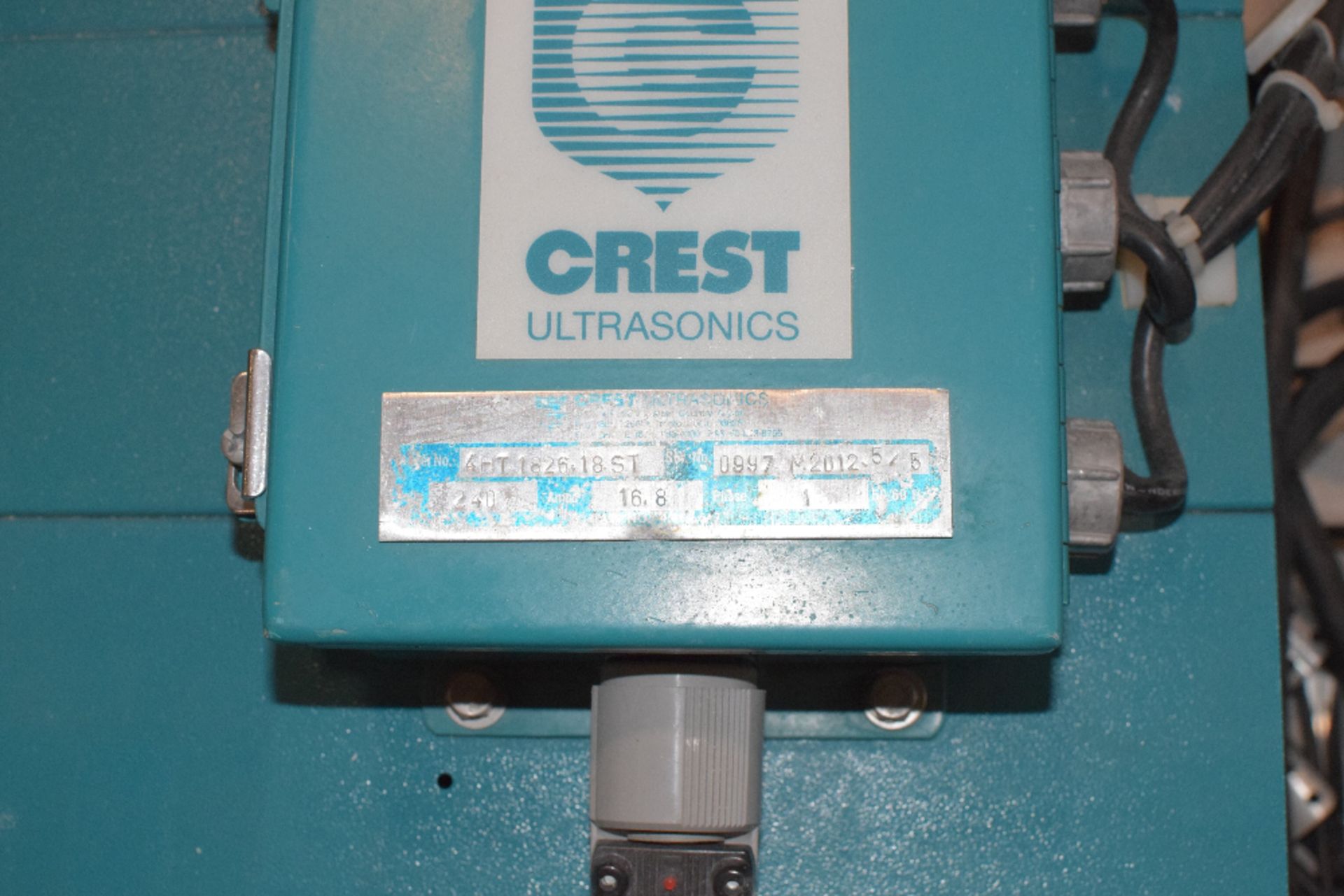 Crest Ultrasonics 4HT1826.18.ST Portable Cleaner - Image 7 of 9