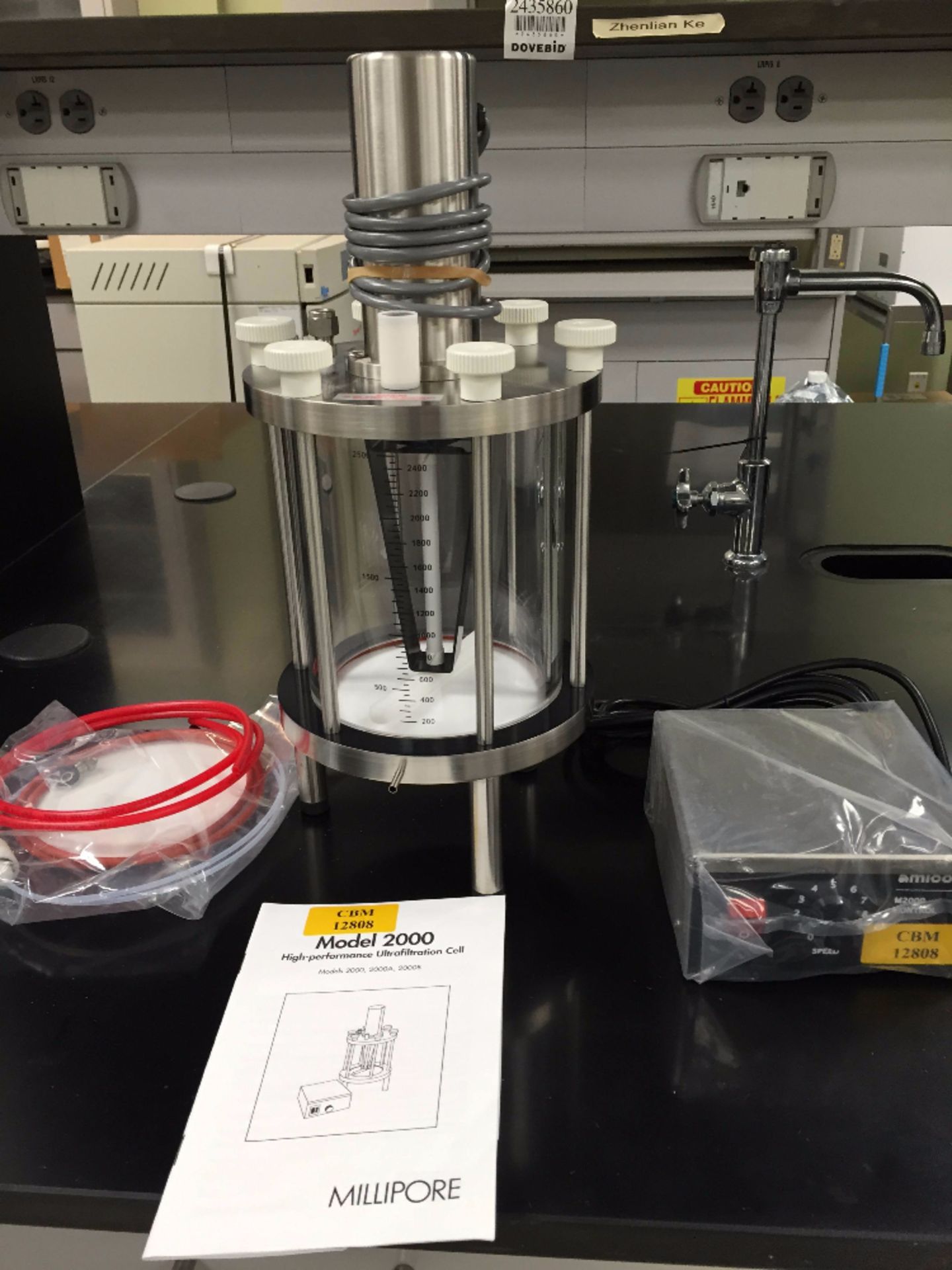 Unused Millipore 2000 High Performance Ultrafiltration Cell