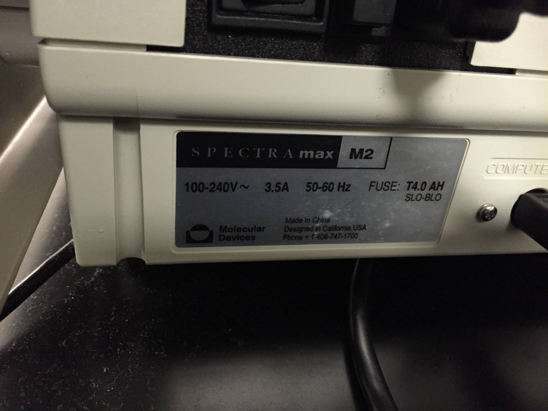 Molecular Devices Spectra Max M2 Micro Plate Reader - Image 2 of 4