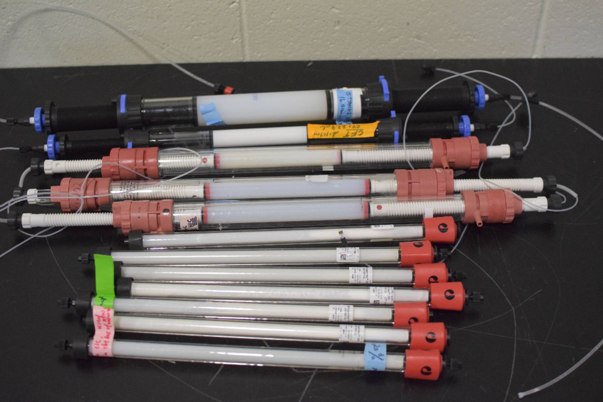 Assorted Packed Chromatography Columns