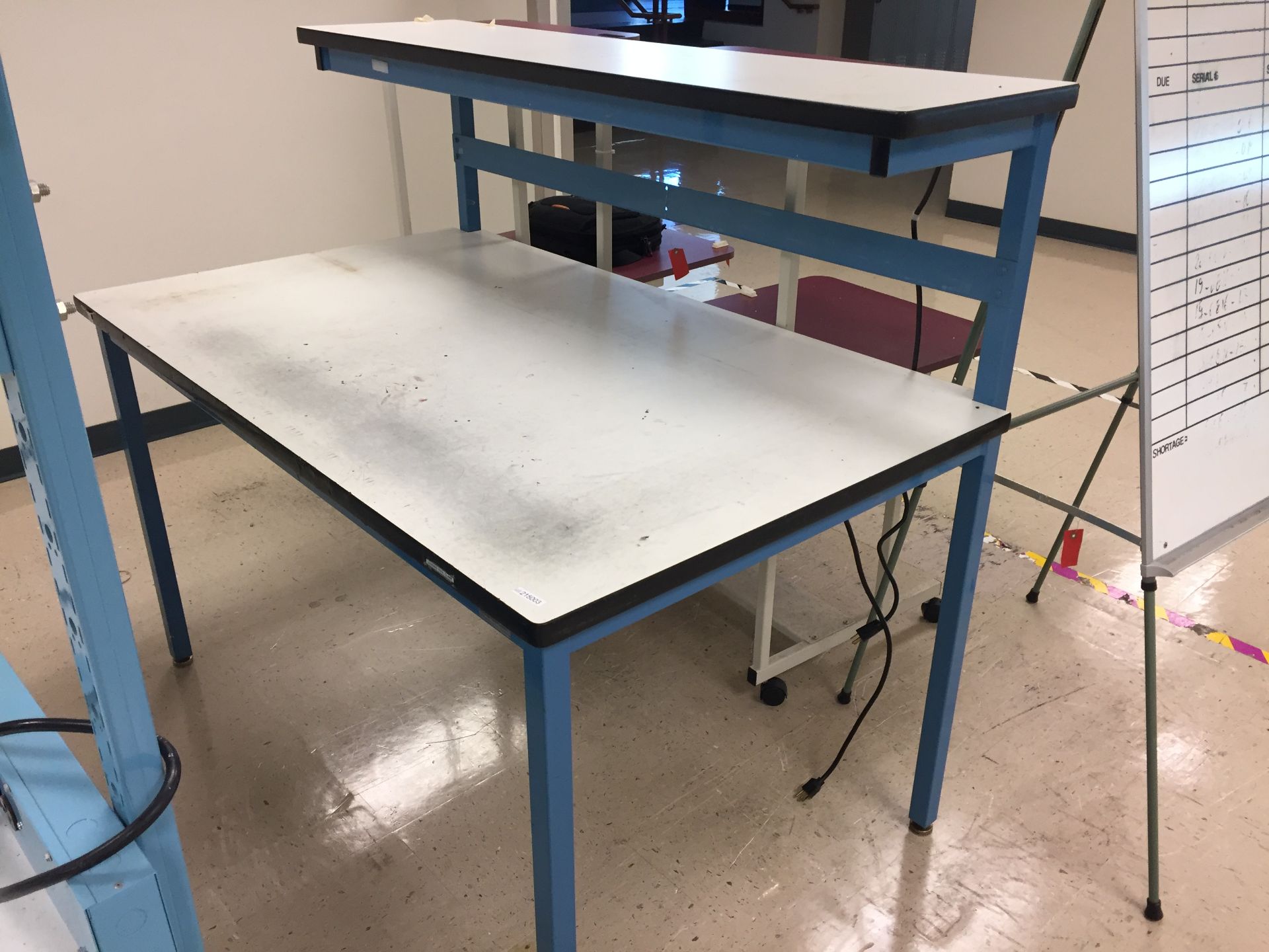 Workplace approx 5' Laminated workstation bench
