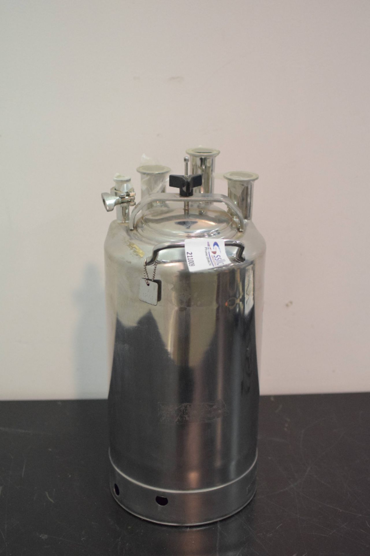 Alloy Product Corp 5 Liter SS Pressure Vessel