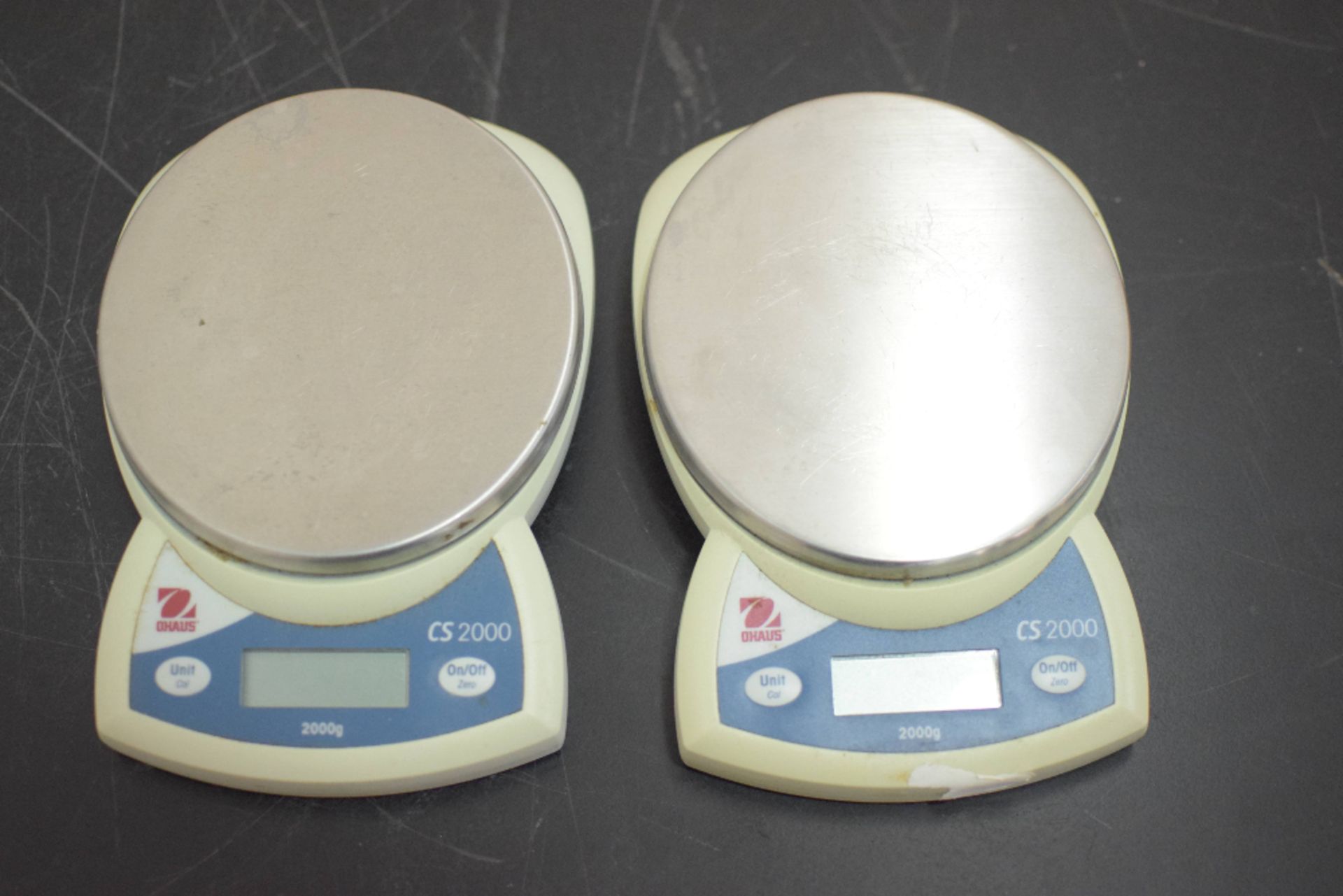 Lot of 2 Ohaus CS2000 Scales