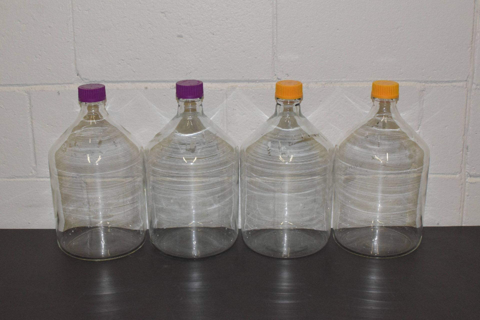 Lot of (4) VWR 5000ml Bottles