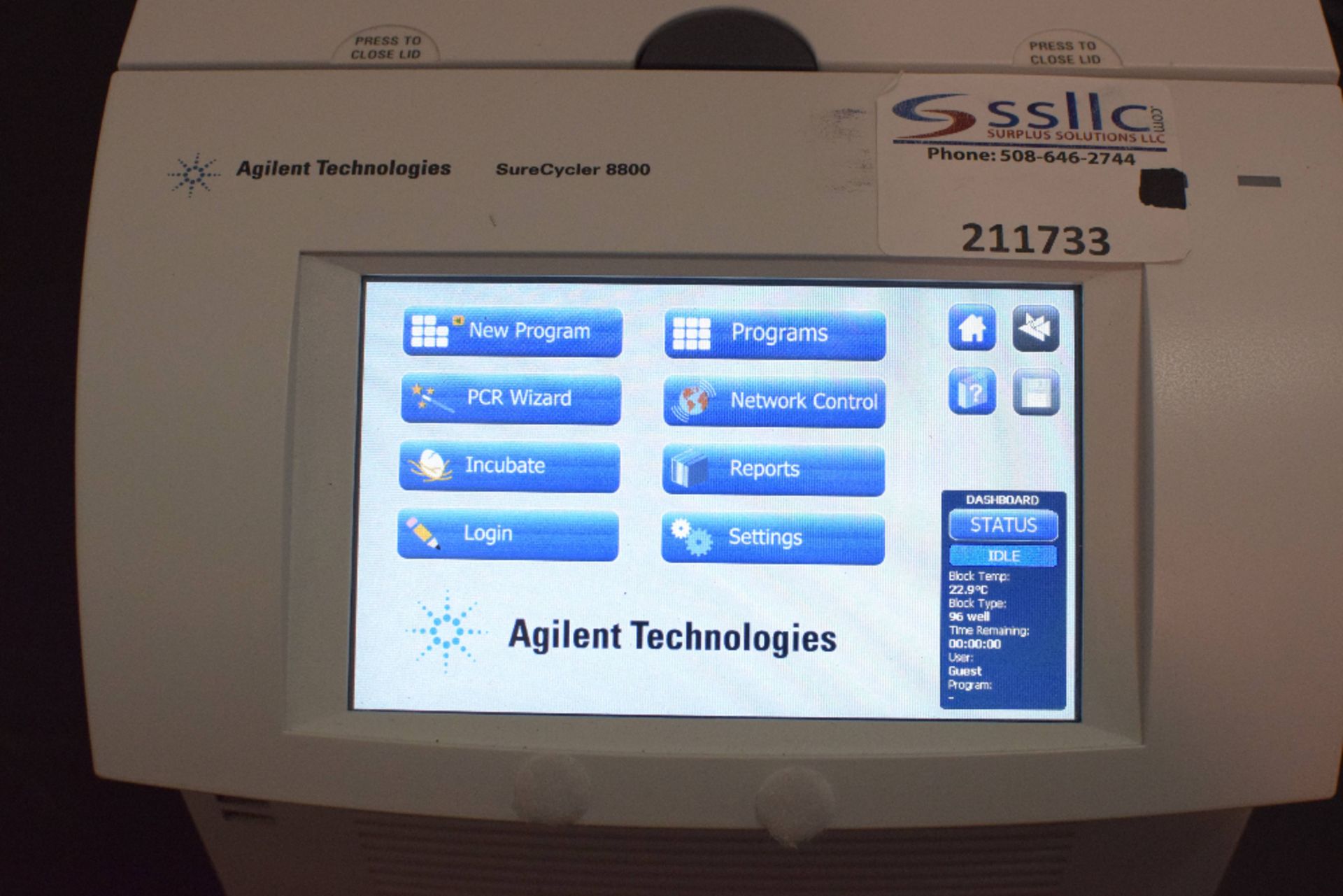 Agilent Technologies SureCycler 8800 Thermal Cycler - Bild 2 aus 3