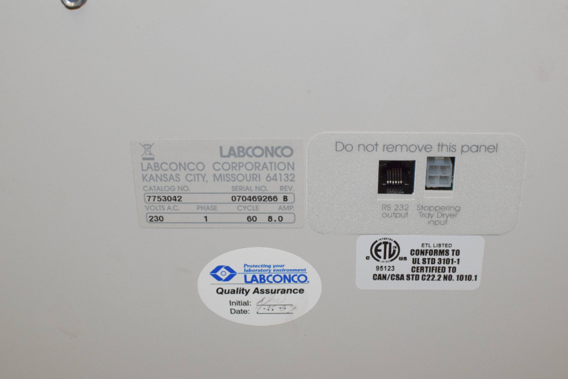 Labconco Freezone 6 Freeze Dryer - Image 3 of 5