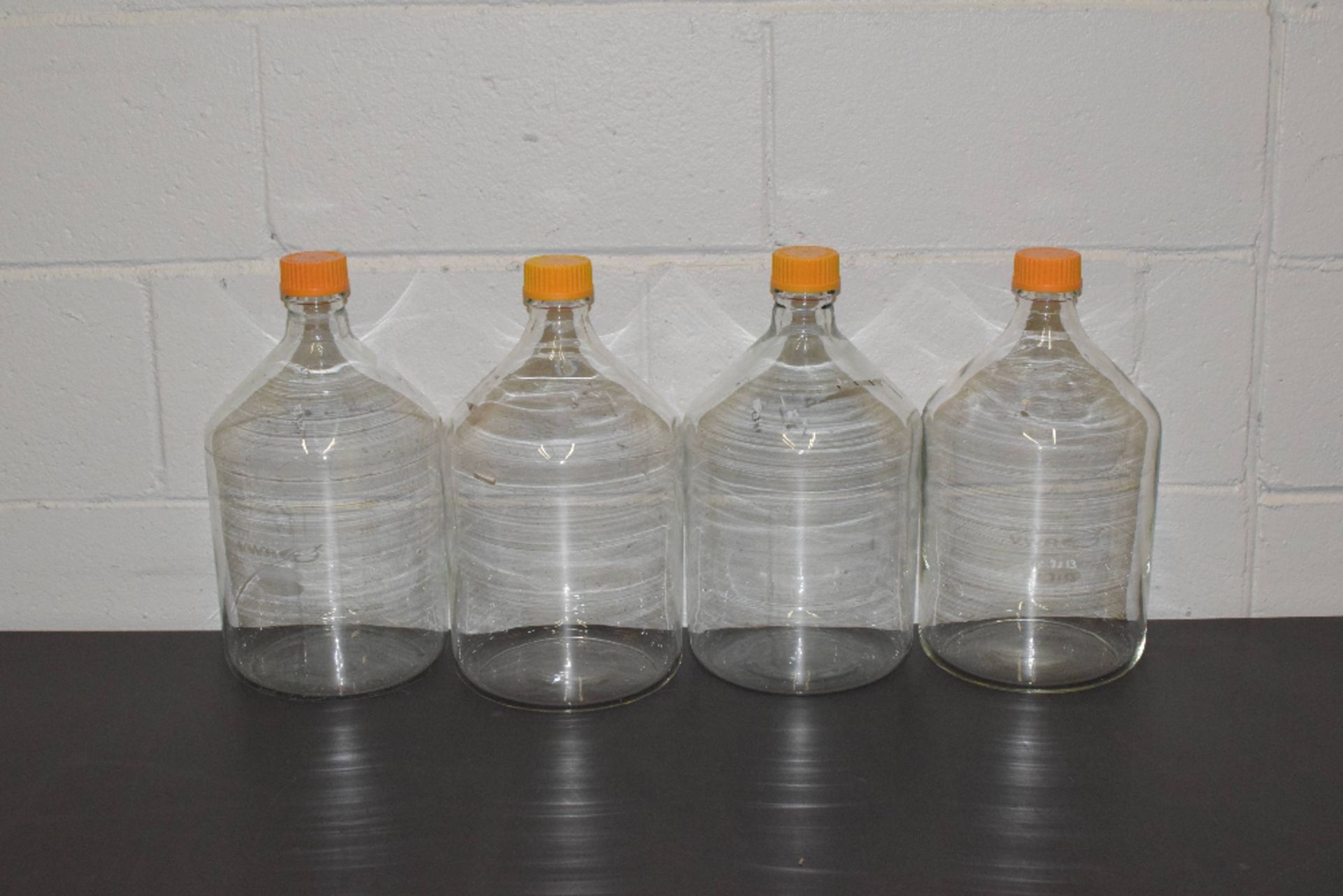 Lot of (4) VWR 5000ml Bottles